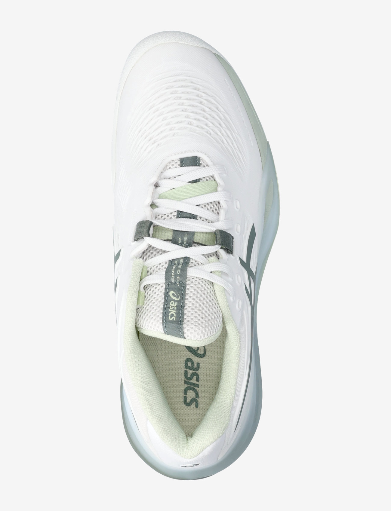 Asics - GEL-RESOLUTION X - padel shoes - white/monument blue - 3