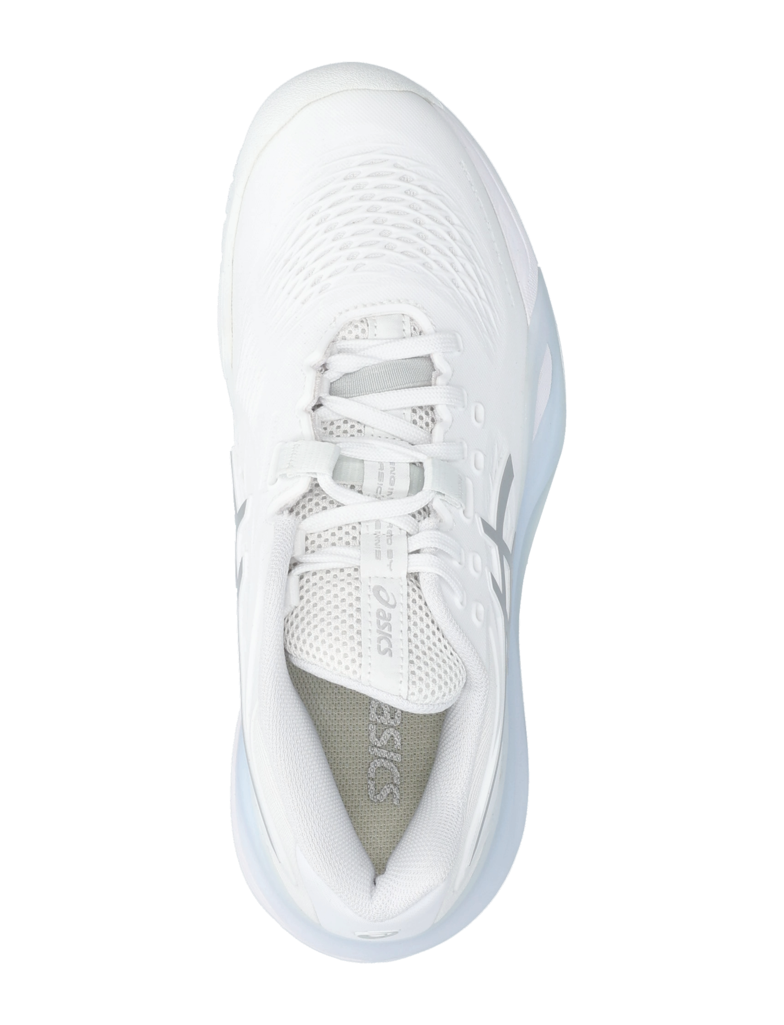 Asics - GEL-RESOLUTION X - tennisejalatsid - white/pure silver - 3