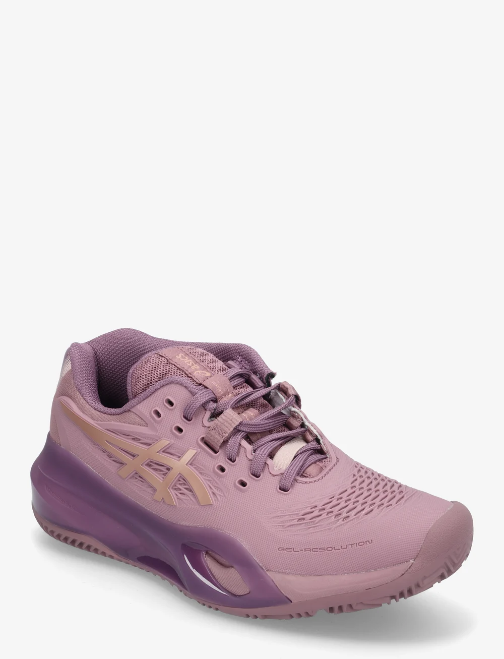 Asics - GEL-RESOLUTION X PADEL - padel shoes - purple oxide/rose gold - 0