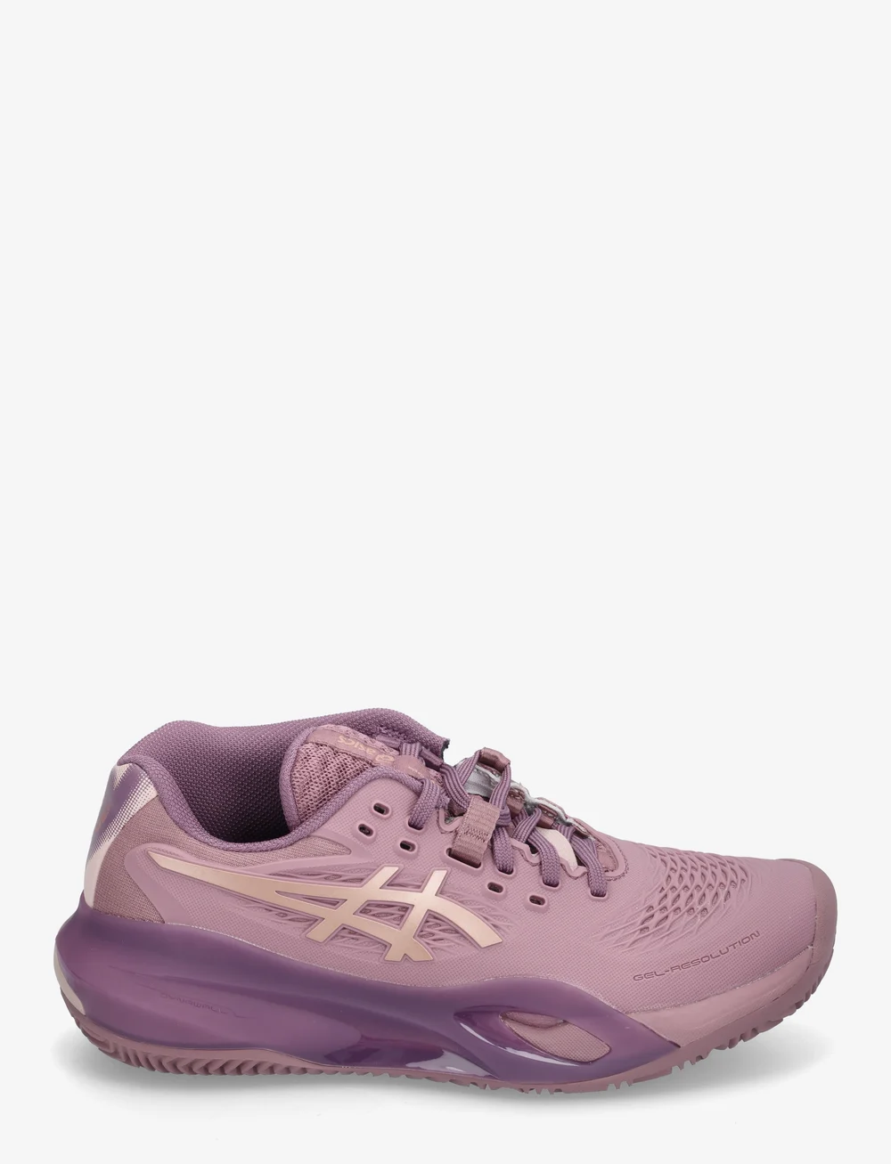 Asics - GEL-RESOLUTION X PADEL - padel shoes - purple oxide/rose gold - 1