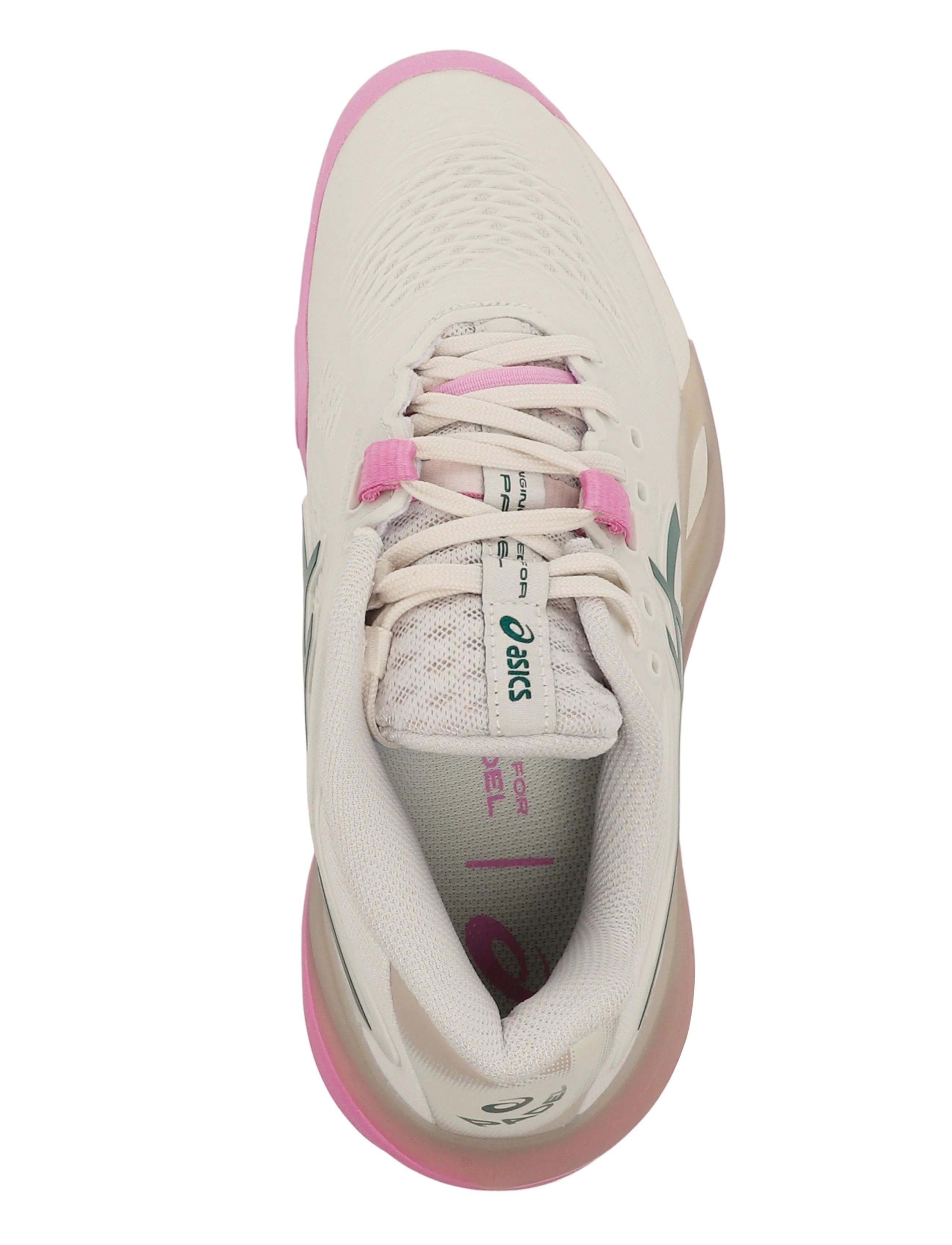 Asics - GEL-RESOLUTION X PADEL - padelskor - soft oat/jewel green - 3