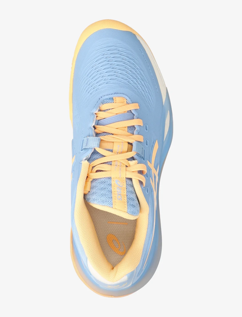 Asics - GEL-RESOLUTION X PADEL - padel shoes - stone wash/orange glow - 3