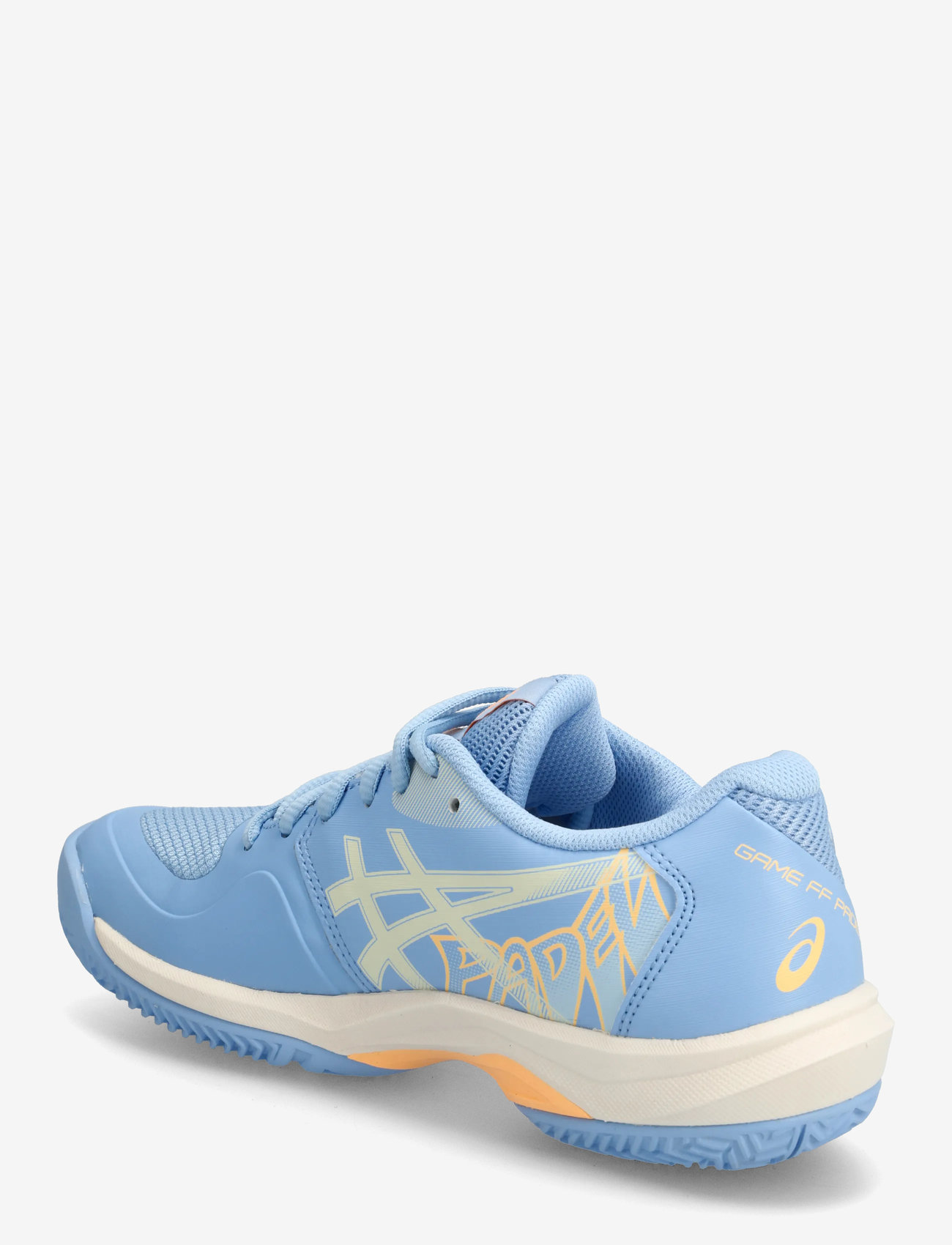 Asics - GAME FF PADEL - padelsko - stone wash/orange glow - 2