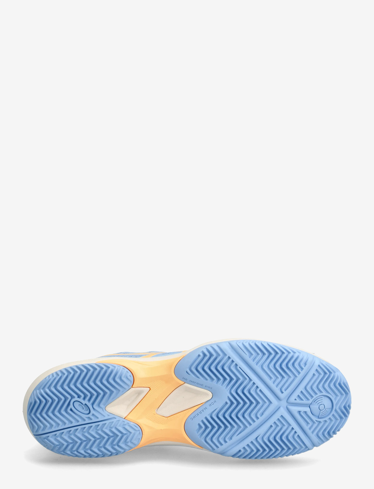 Asics - GAME FF PADEL - padelsko - stone wash/orange glow - 4