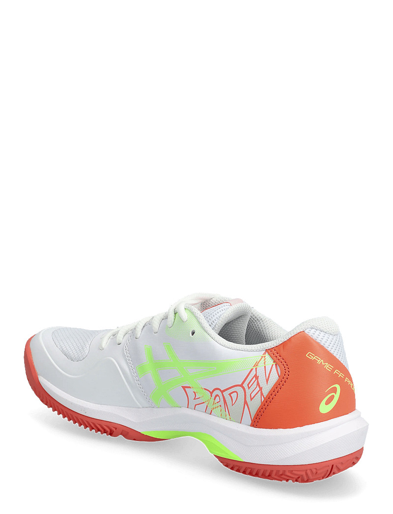 Asics - GAME FF PADEL - padel shoes - white/guava - 2