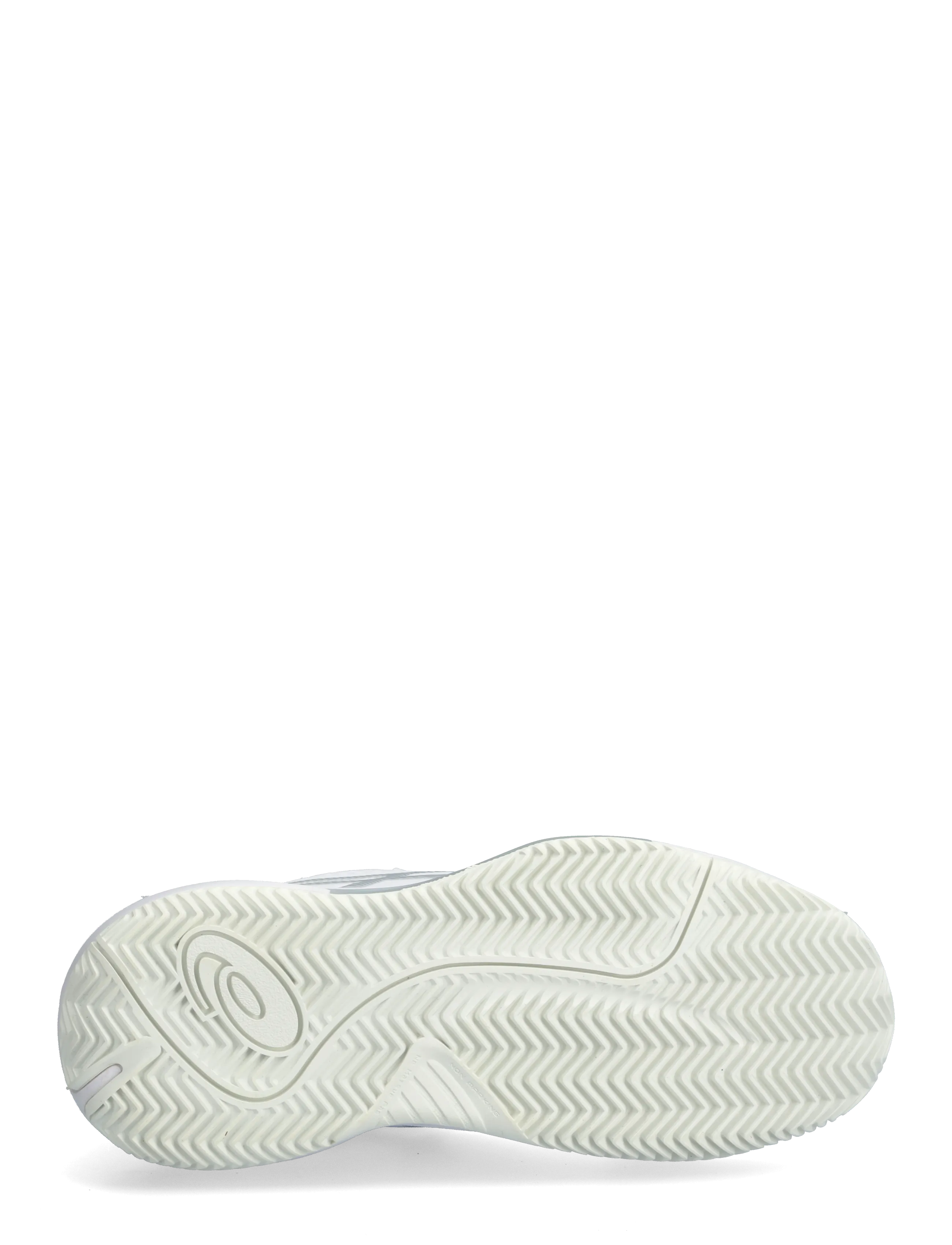 Asics - GEL-CHALLENGER 15 CLAY - tenniskengät - white/pure silver - 4