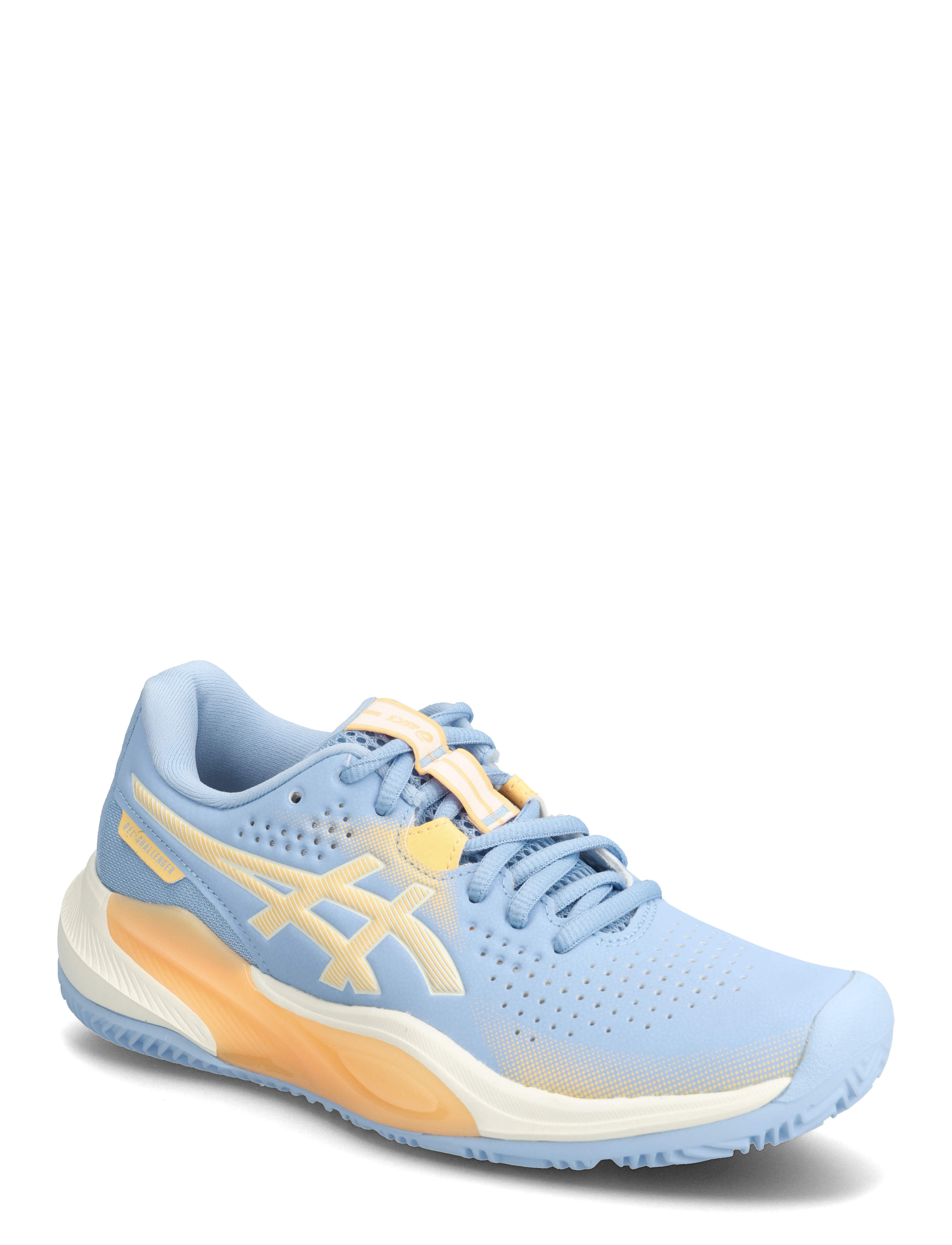 Asics GEL-CHALLENGER 15 PADEL - Racketsport - STONE WASH/ORANGE GLOW / blue