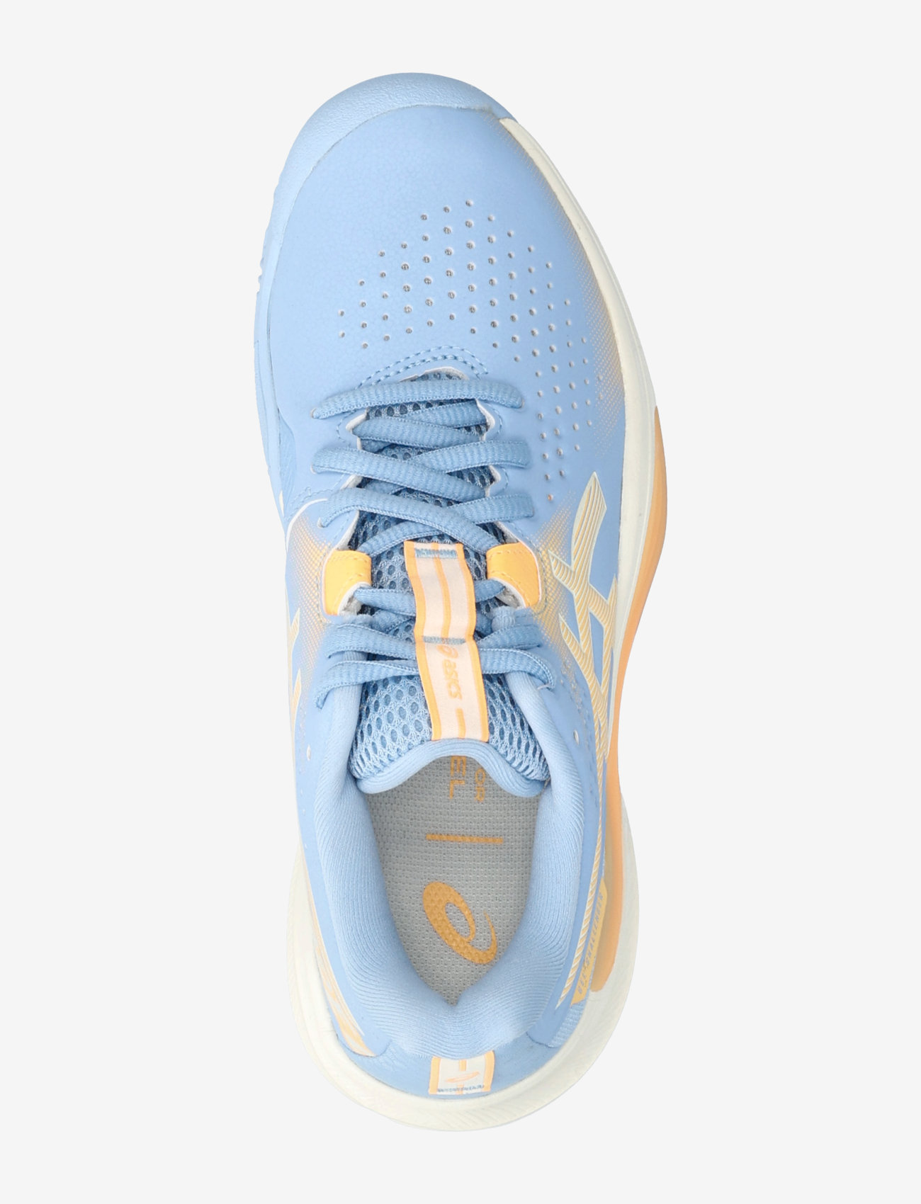 Asics - GEL-CHALLENGER 15 PADEL - tennisejalatsid - stone wash/orange glow - 3