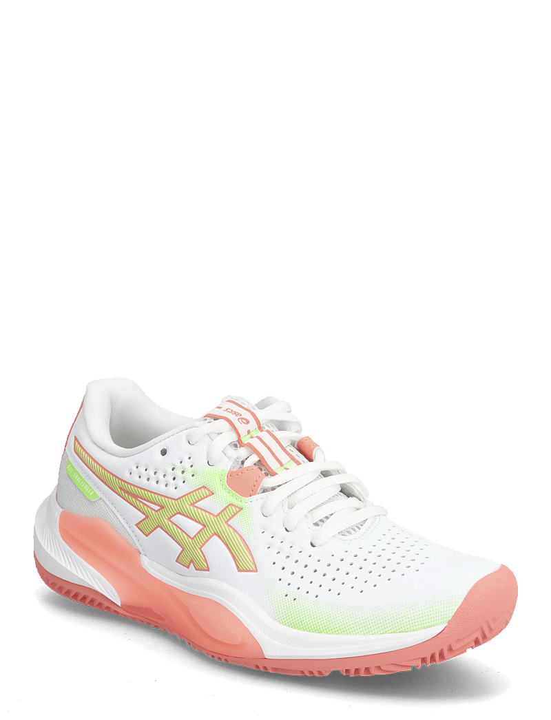 Asics - GEL-CHALLENGER 15 PADEL - padelskor - white/guava - 0