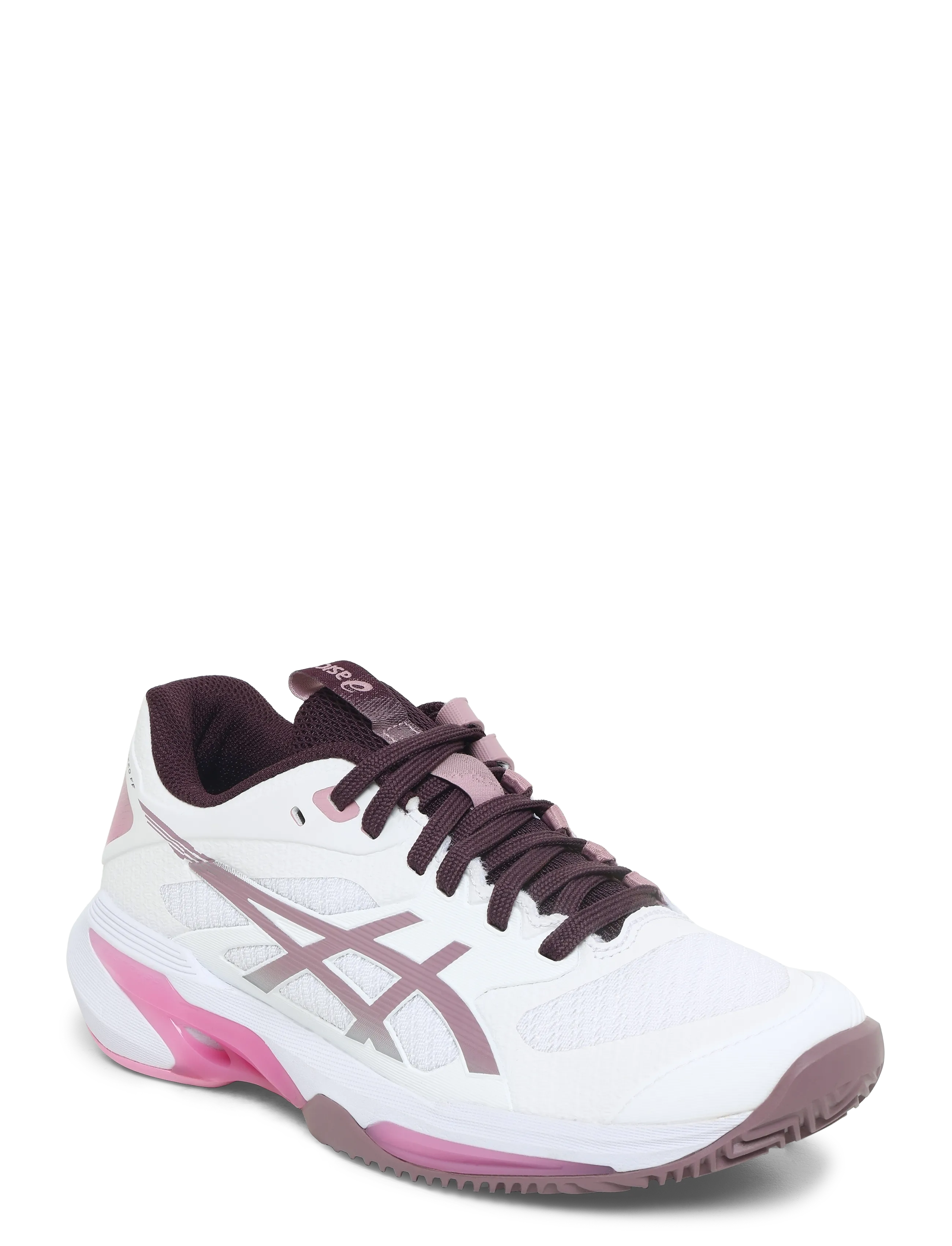 Asics Solution Speed Ff 4 Clay, 41.5, Sport Racketsports Schuhe, Weiß - Tennis Frauen
