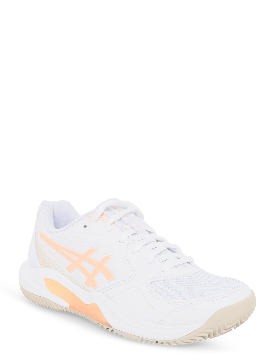 Asics - GEL-DEDICATE 9 CLAY - tennisschuhe - white/cantaloupe - 0