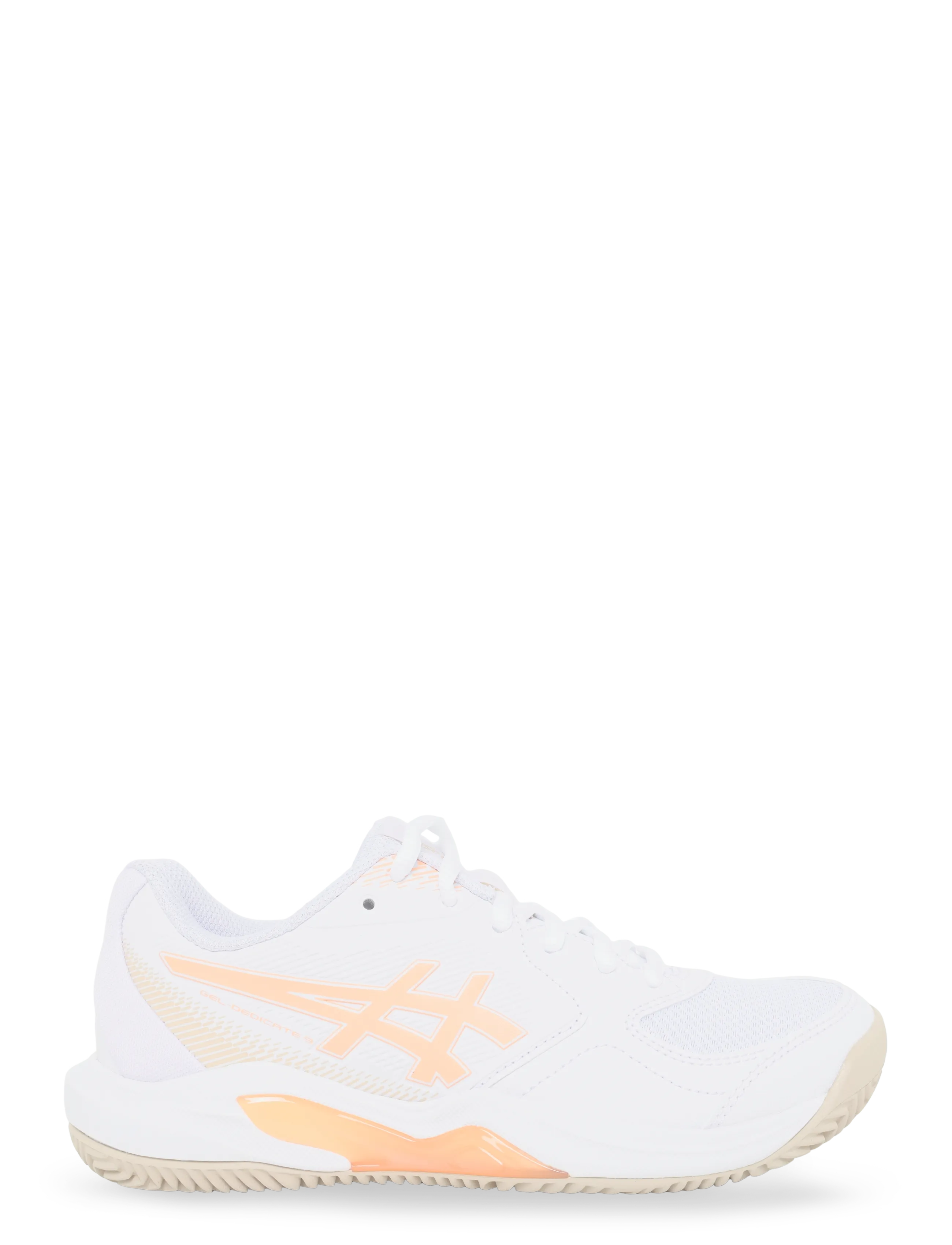 Asics - GEL-DEDICATE 9 CLAY - tennis shoes - white/cantaloupe - 2