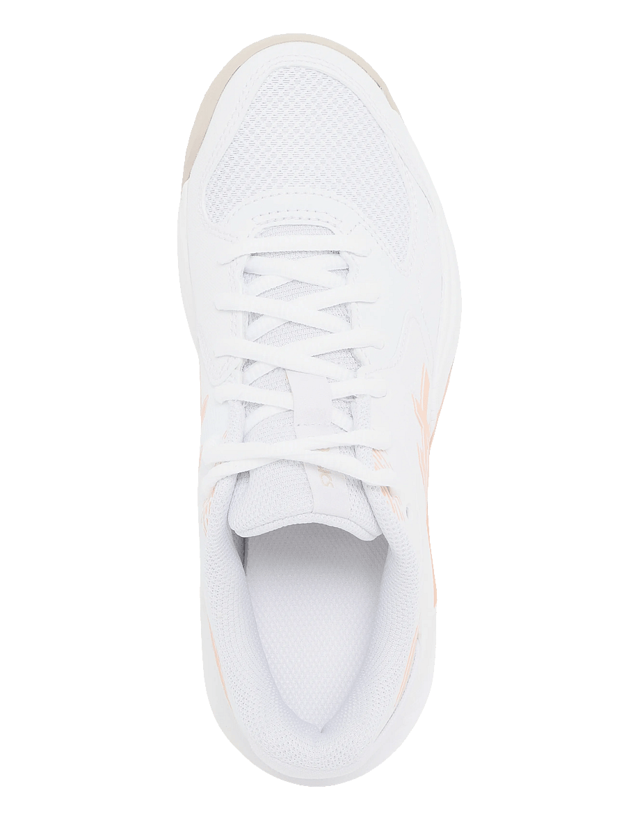 Asics - GEL-DEDICATE 9 CLAY - tennisschuhe - white/cantaloupe - 3