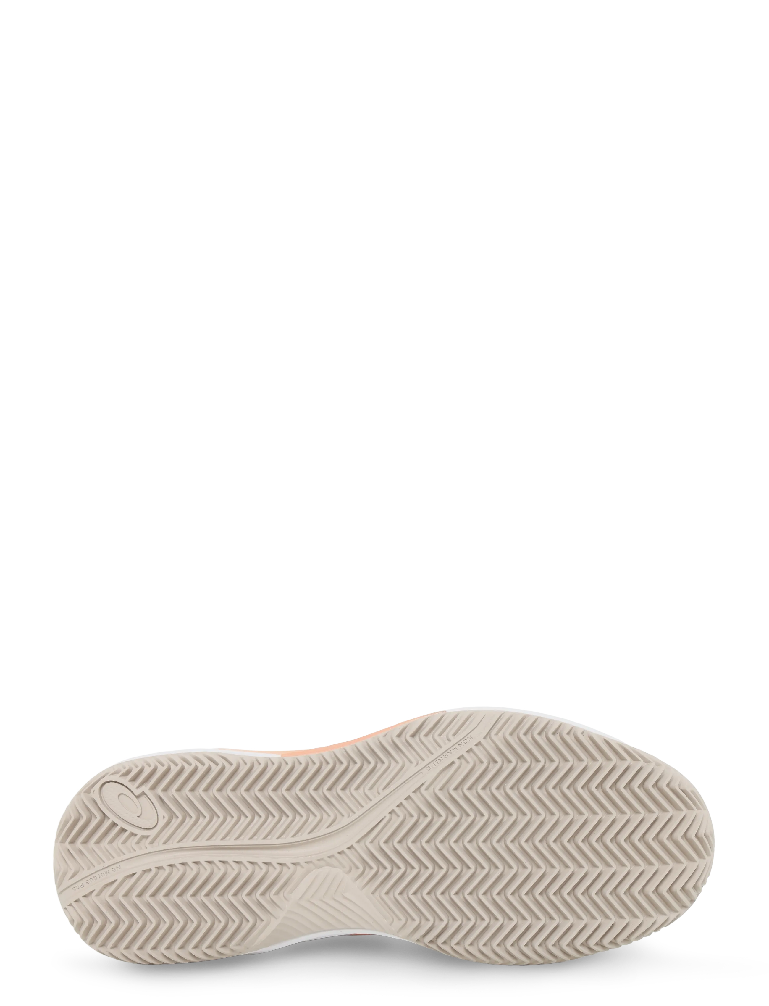 Asics - GEL-DEDICATE 9 CLAY - tennis shoes - white/cantaloupe - 4