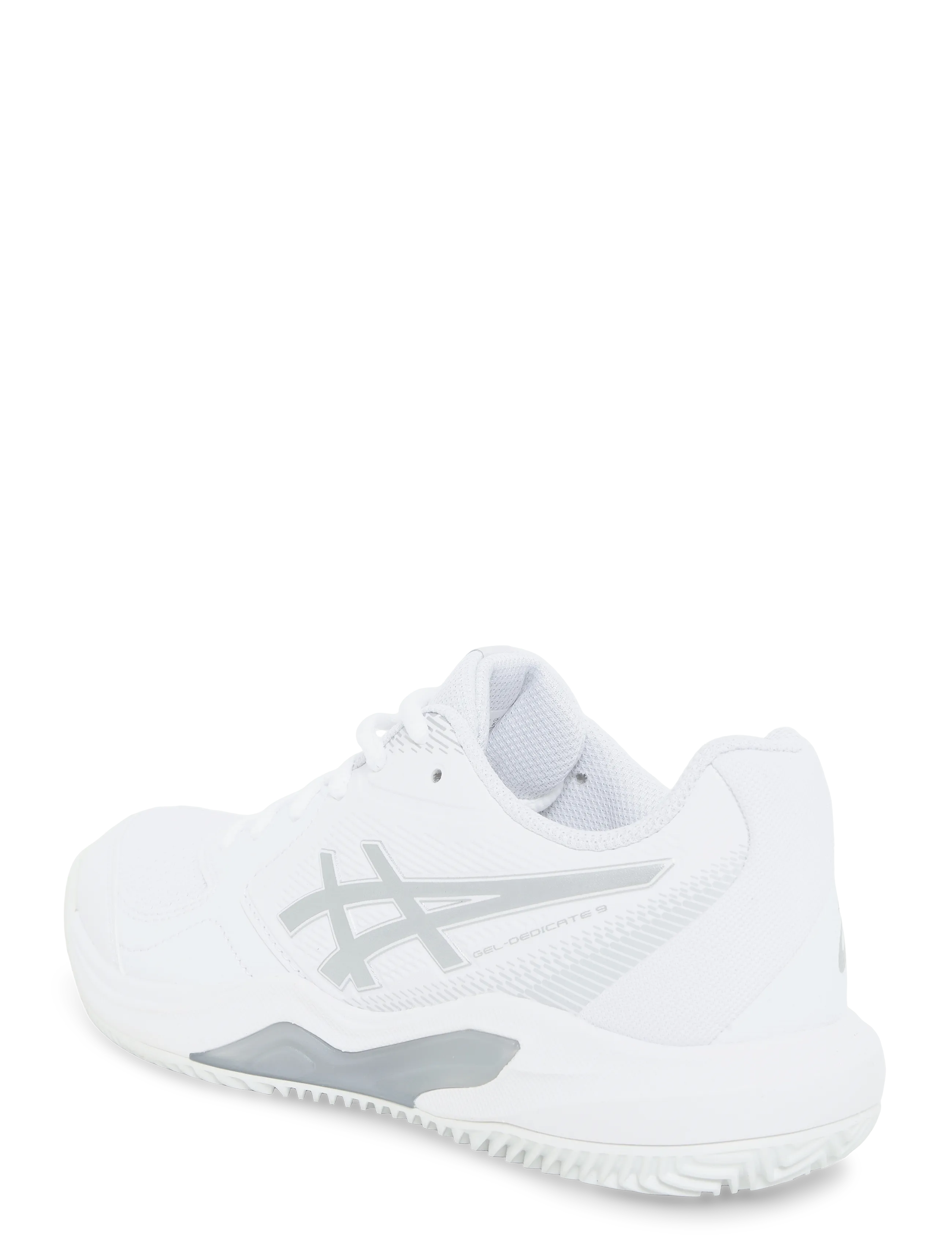 Asics - GEL-DEDICATE 9 CLAY - tennis shoes - white/pure silver - 1
