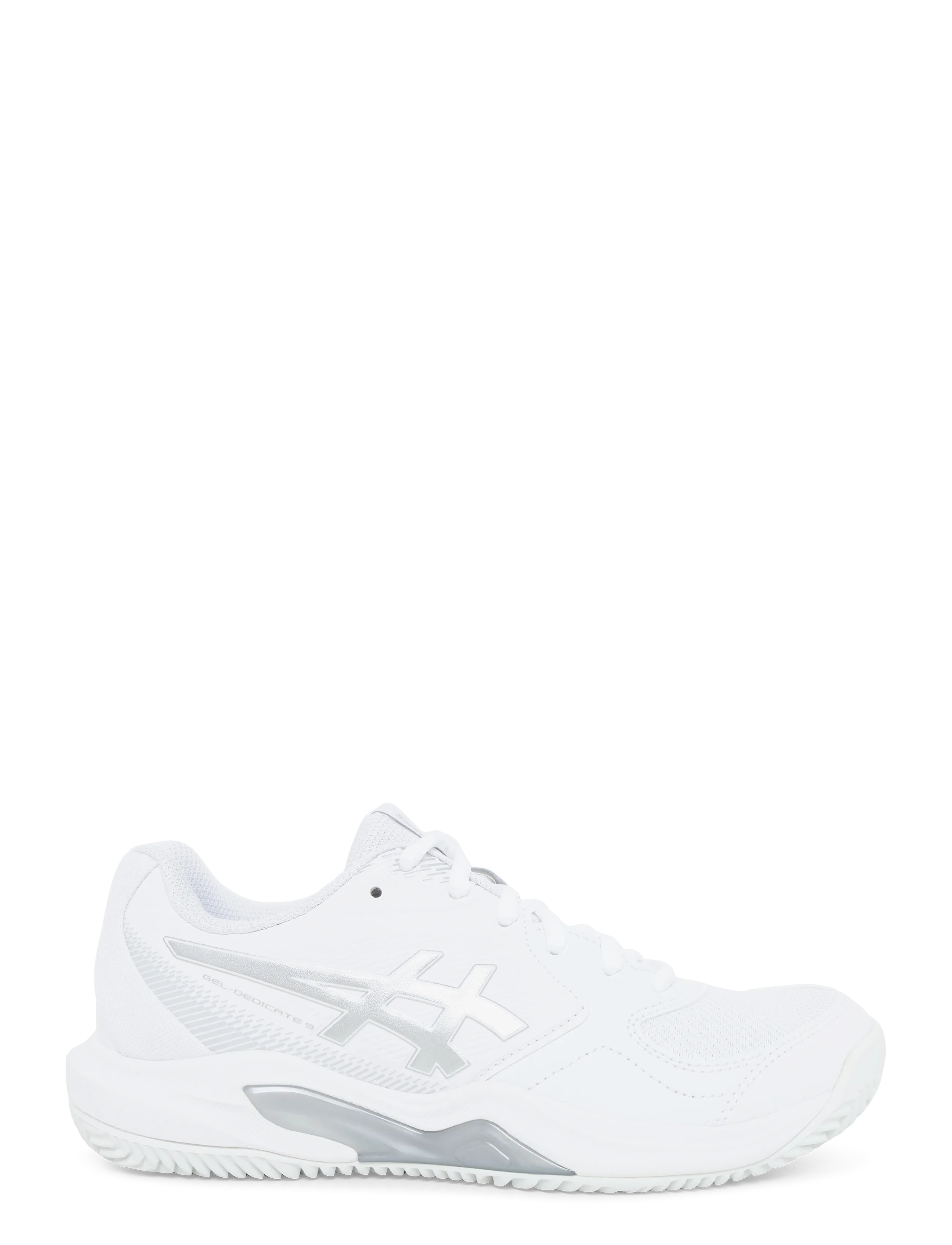 Asics - GEL-DEDICATE 9 CLAY - tennis shoes - white/pure silver - 2