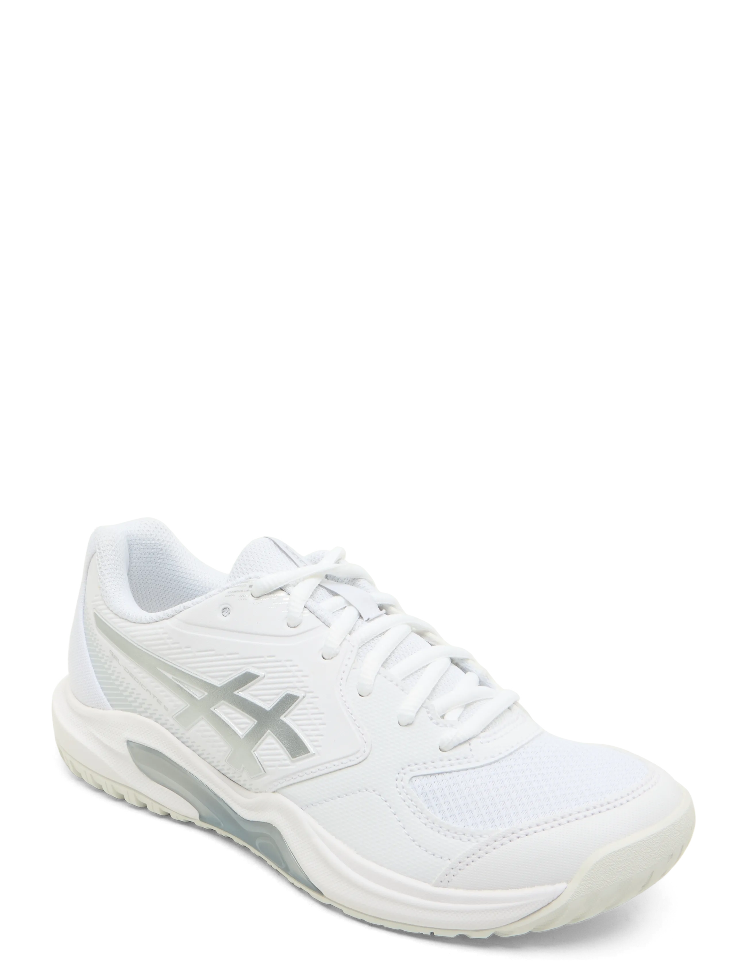 Asics GEL-DEDICATE 9 - Tennisschuhe - WHITE/PURE SILVER / white