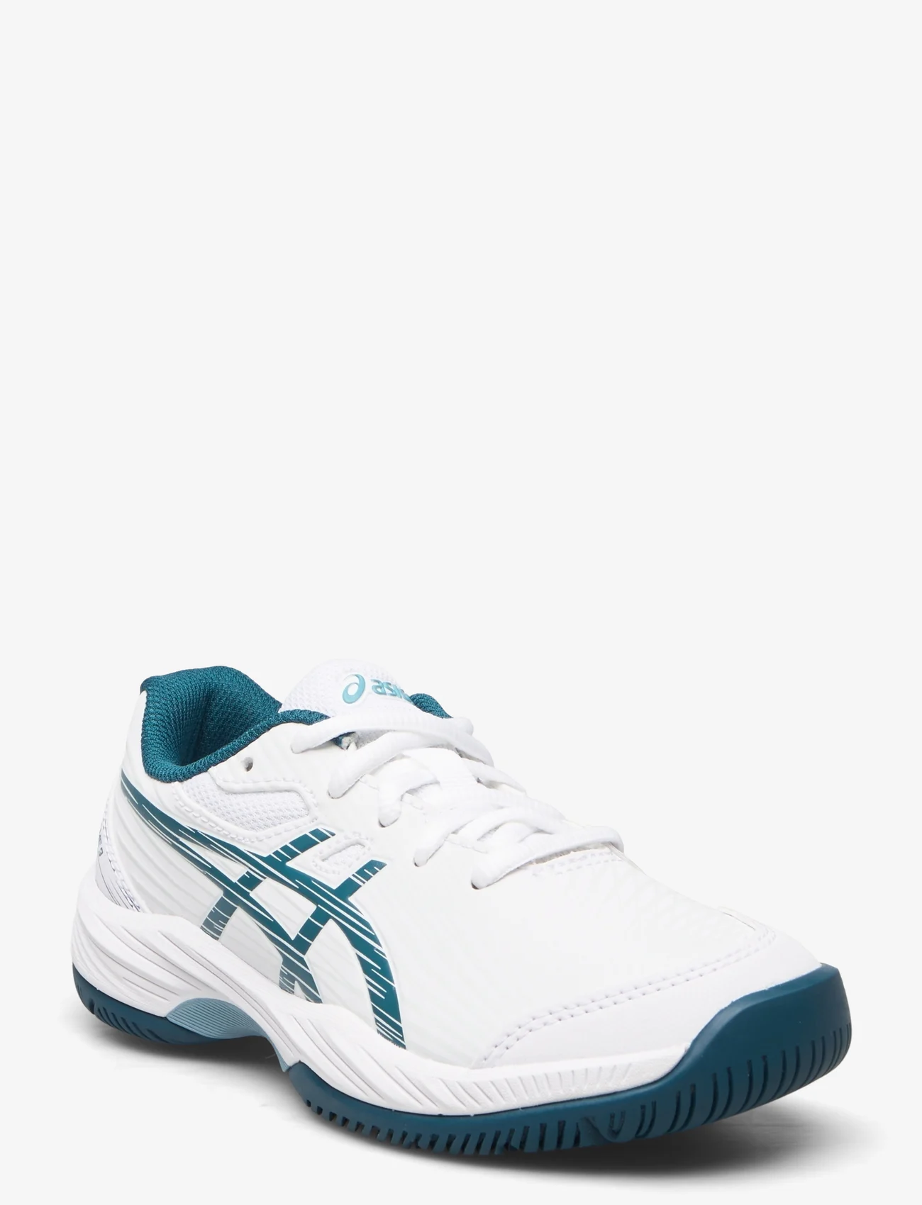 Asics - GEL-GAME 9 GS - training shoes - white/restful teal - 0