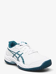 Asics - GEL-GAME 9 GS - training shoes - white/restful teal - 0