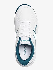 Asics - GEL-GAME 9 GS - training shoes - white/restful teal - 3