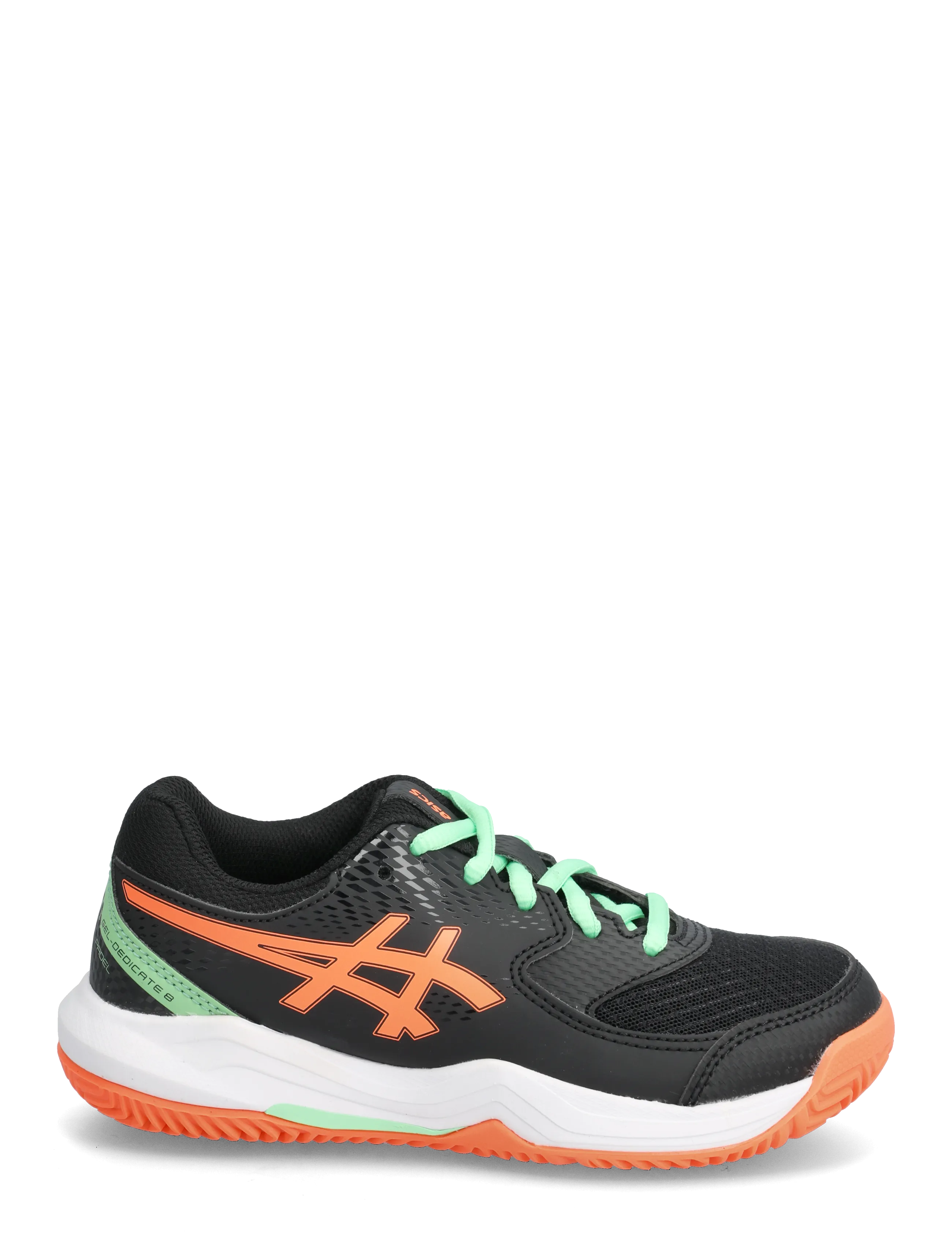 Asics - GEL-DEDICATE 8 PADEL GS - black/vivid coral - 1