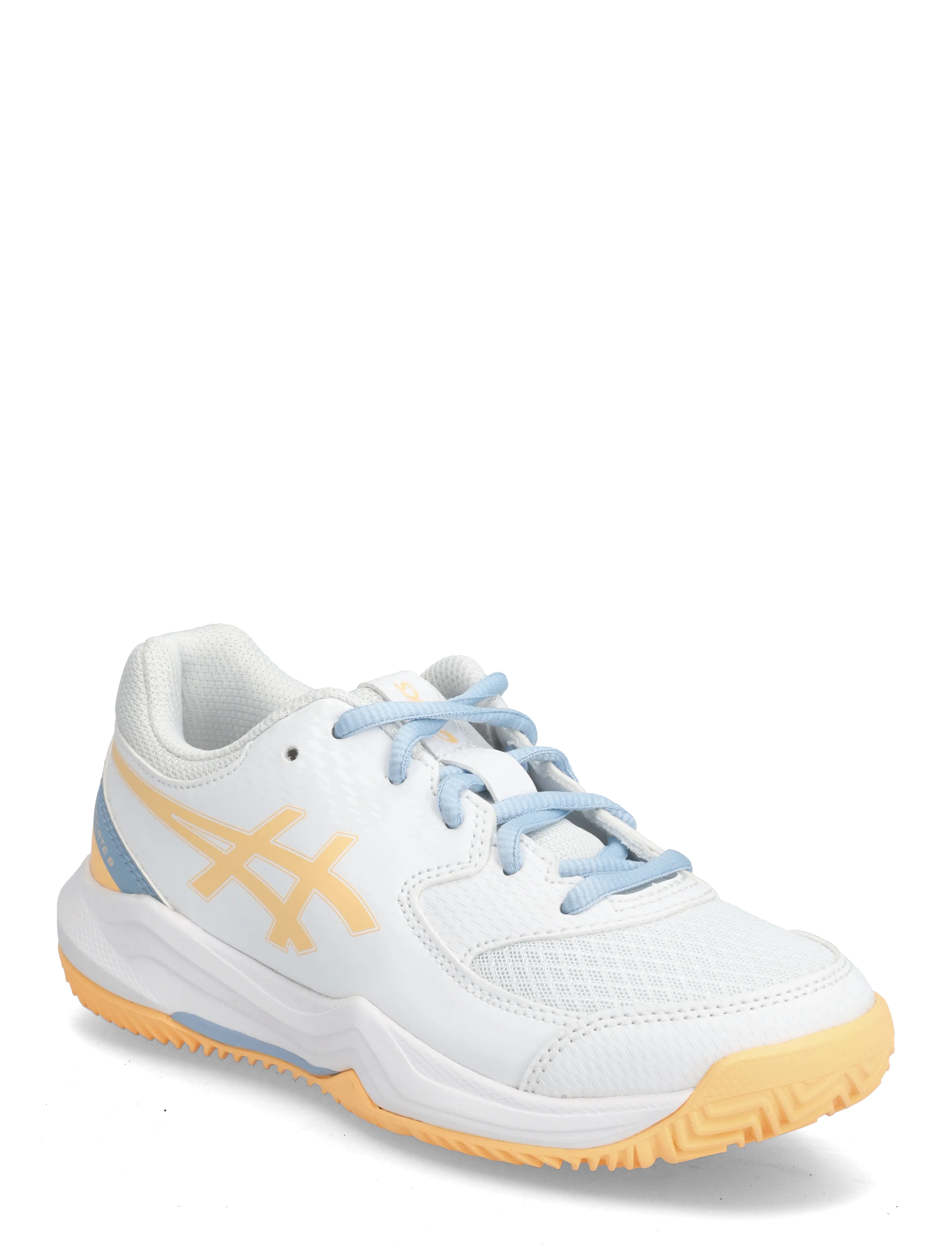 Asics - GEL-DEDICATE 8 PADEL GS - white/orange glow - 0