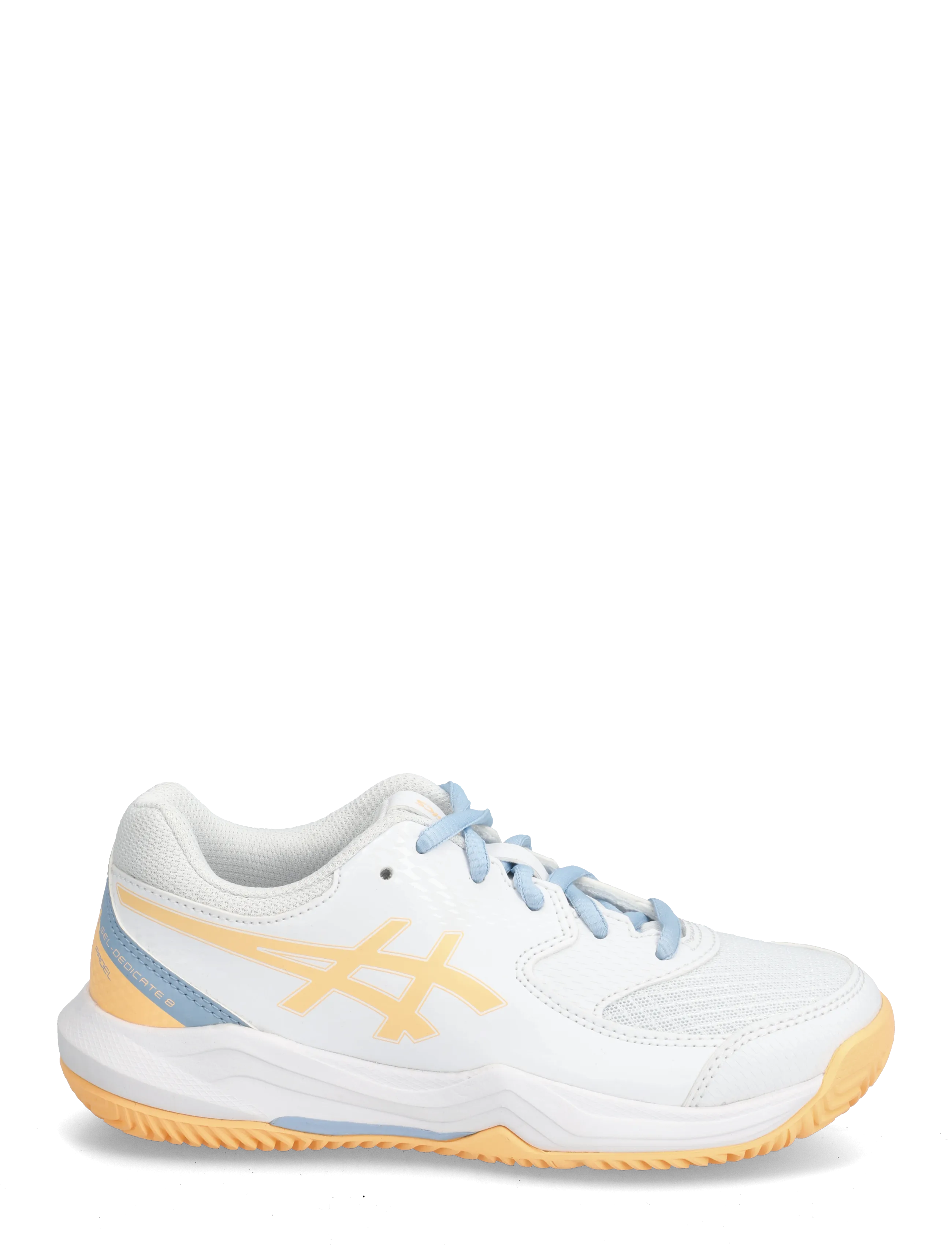 Asics - GEL-DEDICATE 8 PADEL GS - white/orange glow - 1