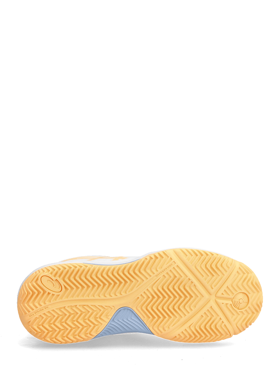 Asics - GEL-DEDICATE 8 PADEL GS - white/orange glow - 4