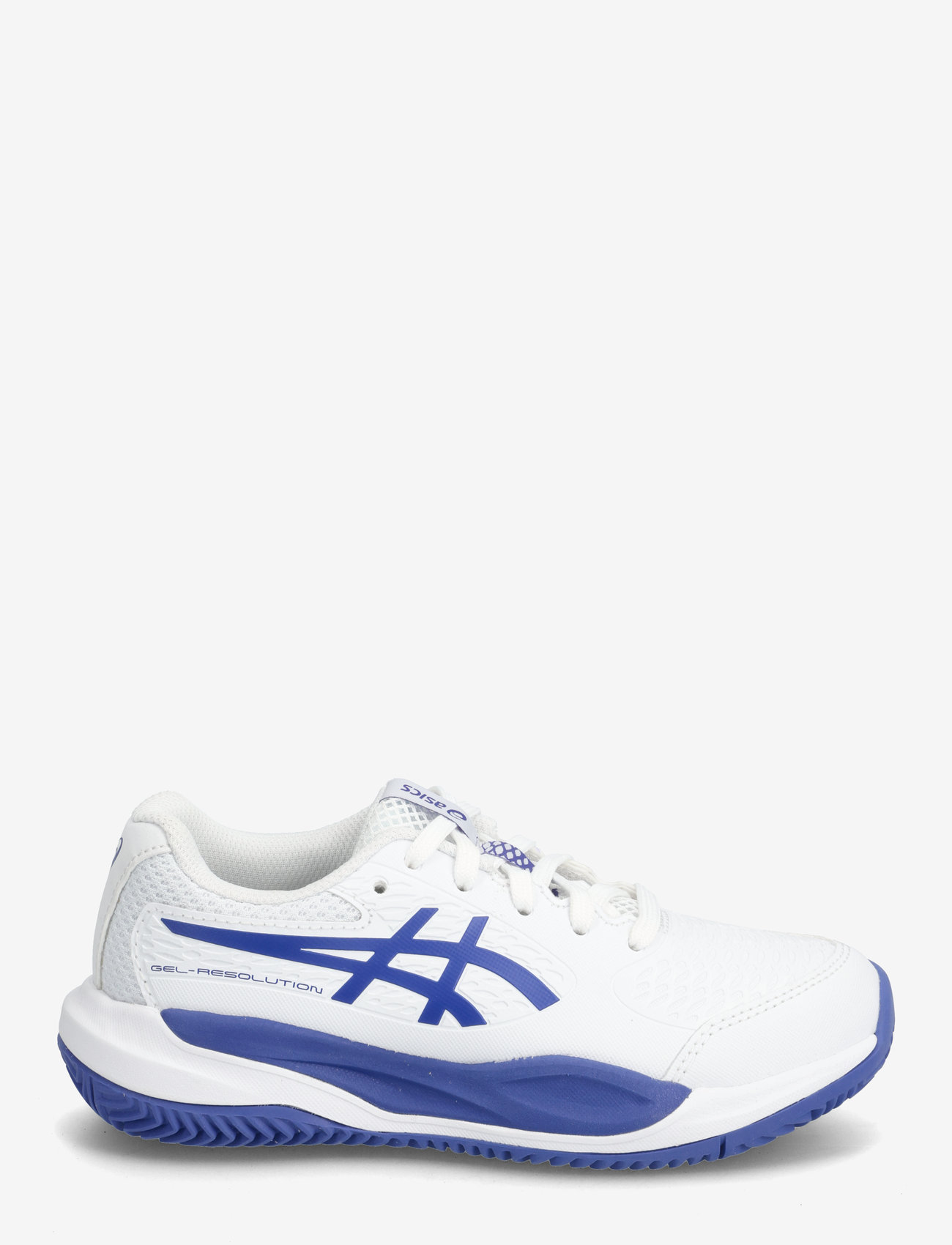 Asics - GEL-RESOLUTION X GS CLAY - bėgimo bateliai - white/dark cobalt - 1