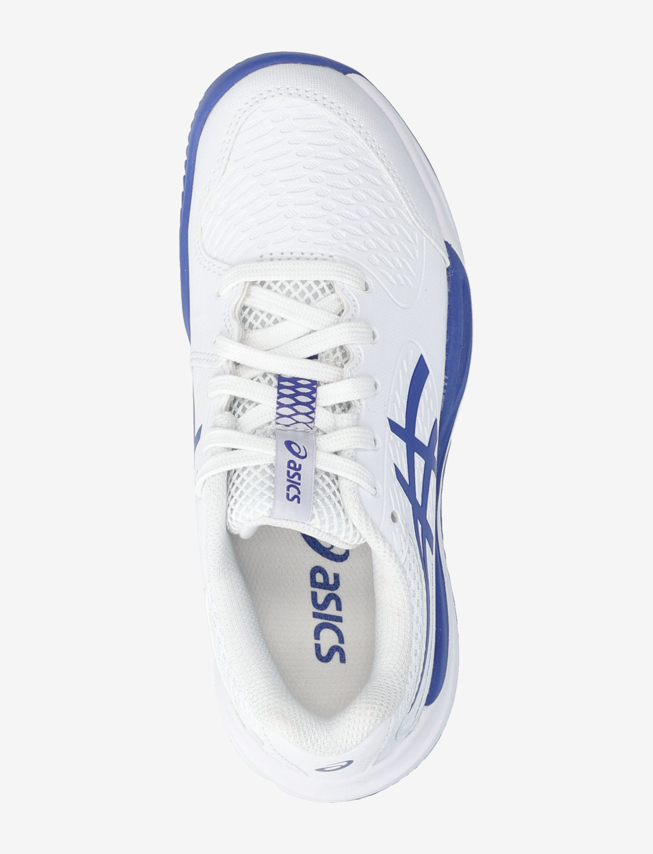 Asics - GEL-RESOLUTION X GS CLAY - bėgimo bateliai - white/dark cobalt - 3