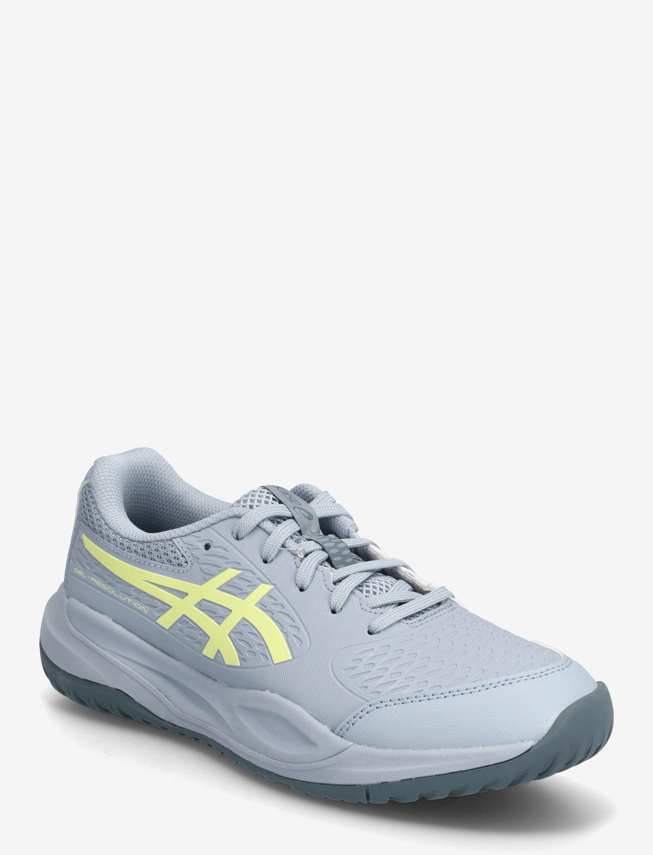 Asics - GEL-RESOLUTION X GS - jooksujalatsid - grey blue/pistachio - 0