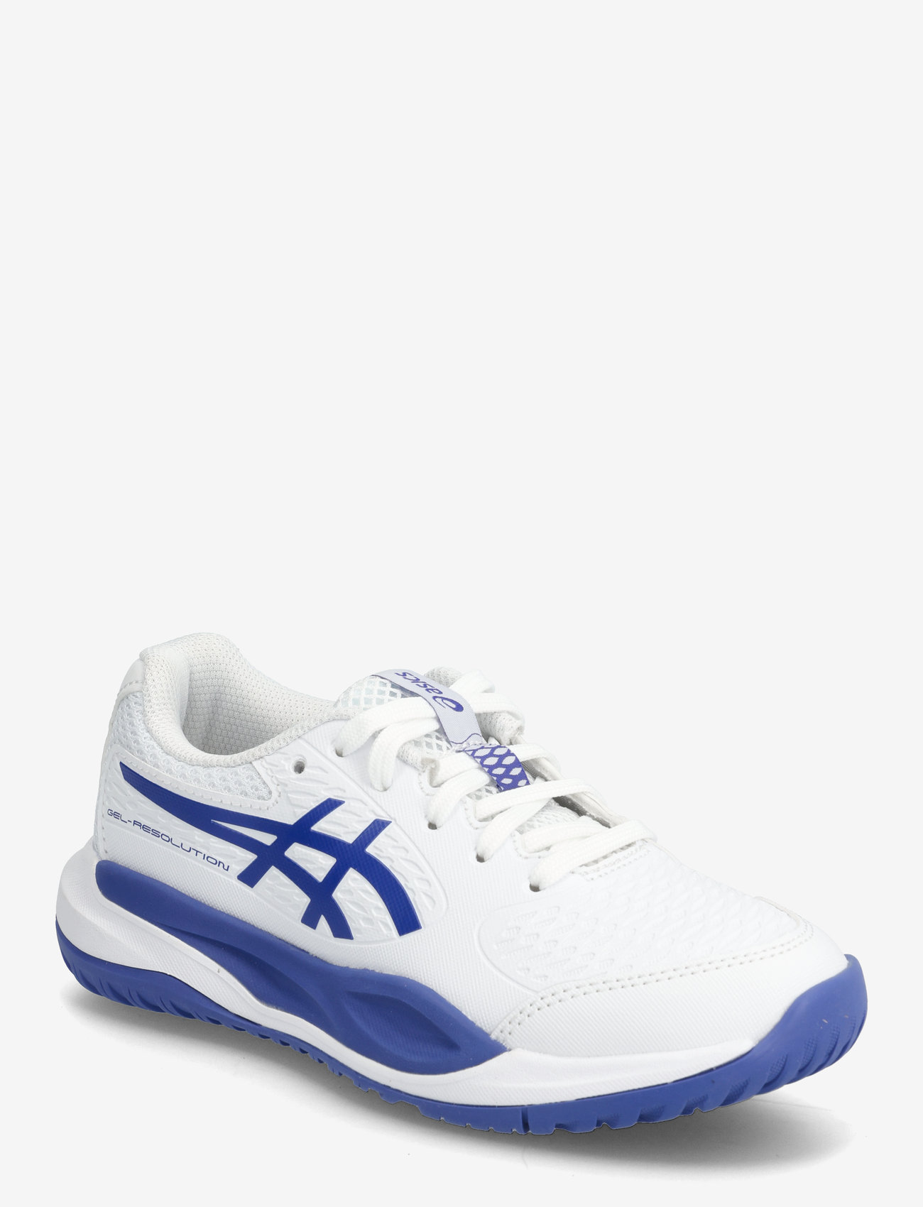 Asics - GEL-RESOLUTION X GS - løbesko - white/dark cobalt - 0
