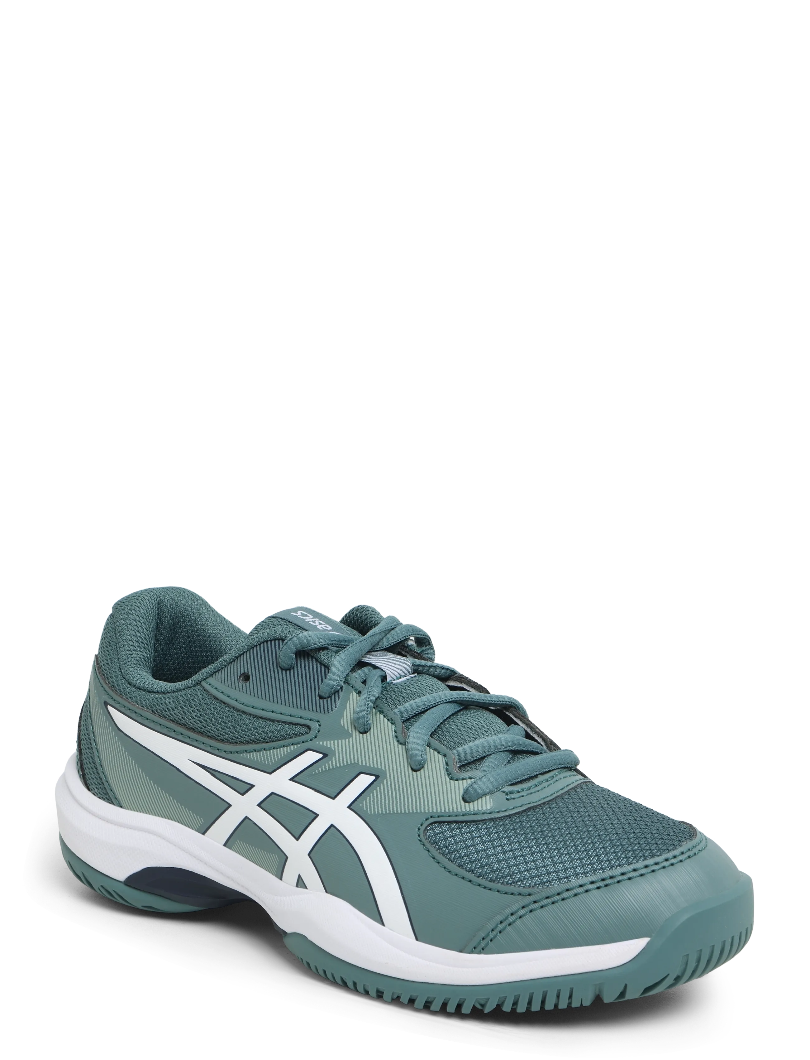 Asics GEL-GAME GS - Laufschuhe - FOGGY TEAL/WHITE / green
