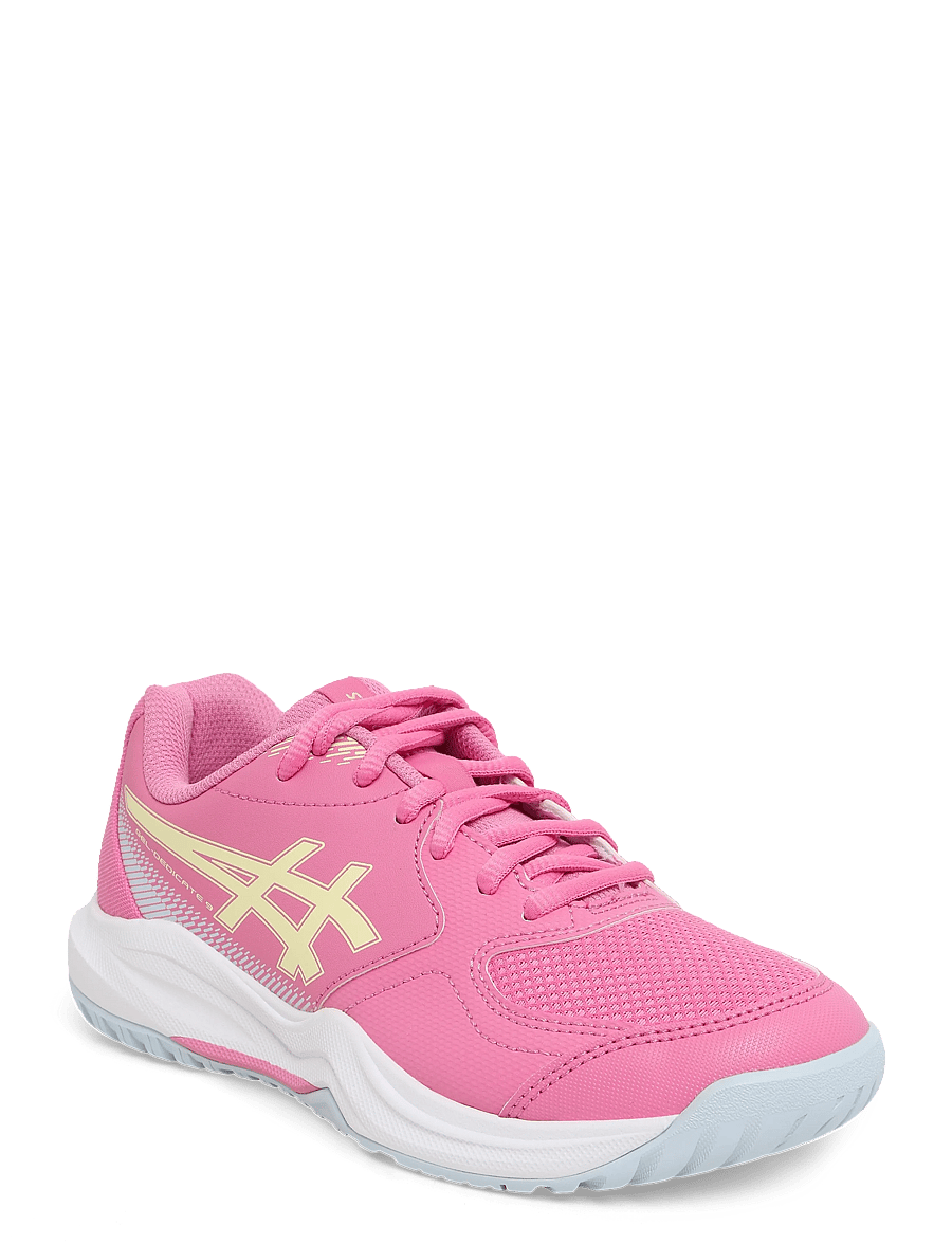 Asics - GEL-DEDICATE 9 GS - træningssko - dragon fruit/soft yellow - 0