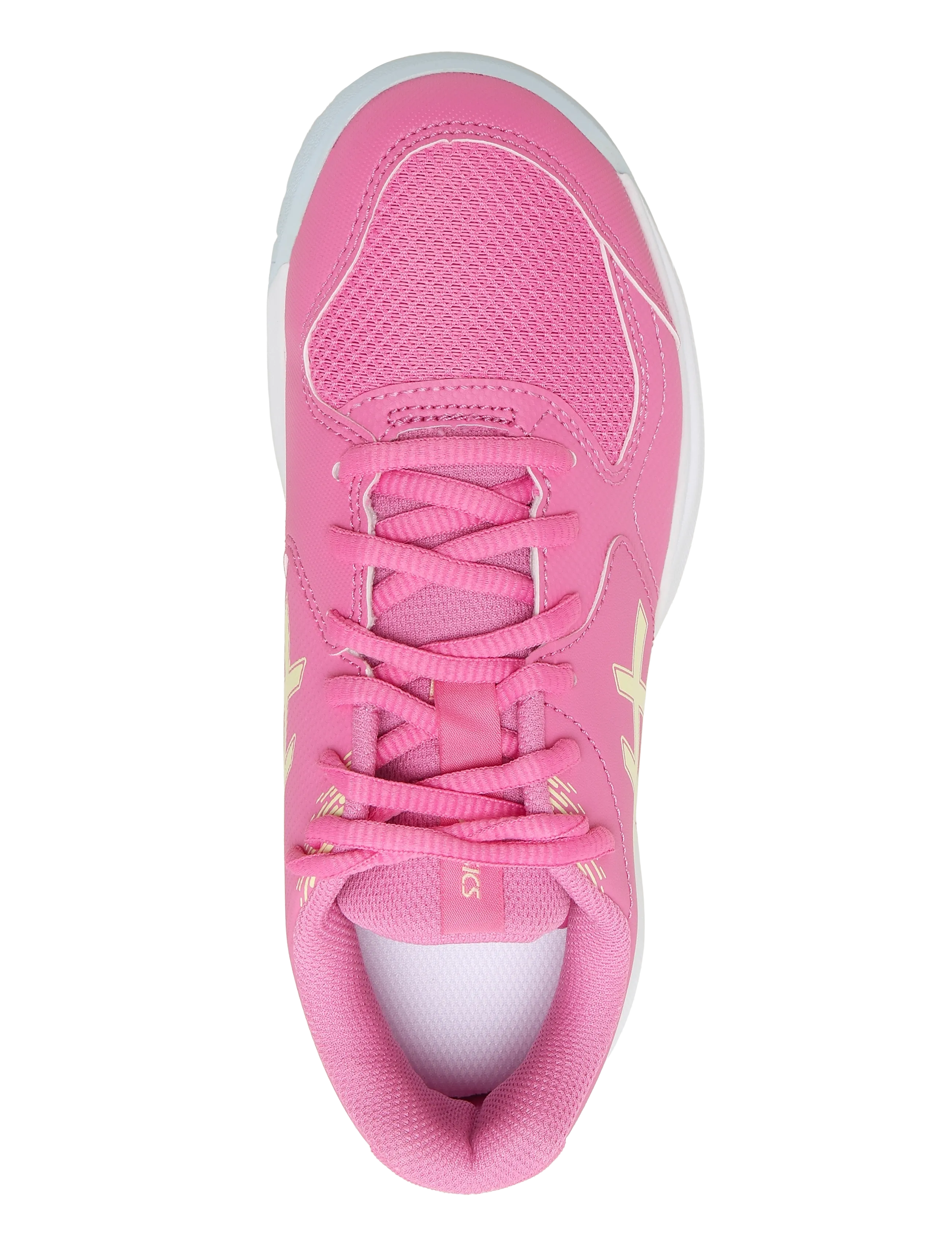 Asics - GEL-DEDICATE 9 GS - dragon fruit/soft yellow - 3
