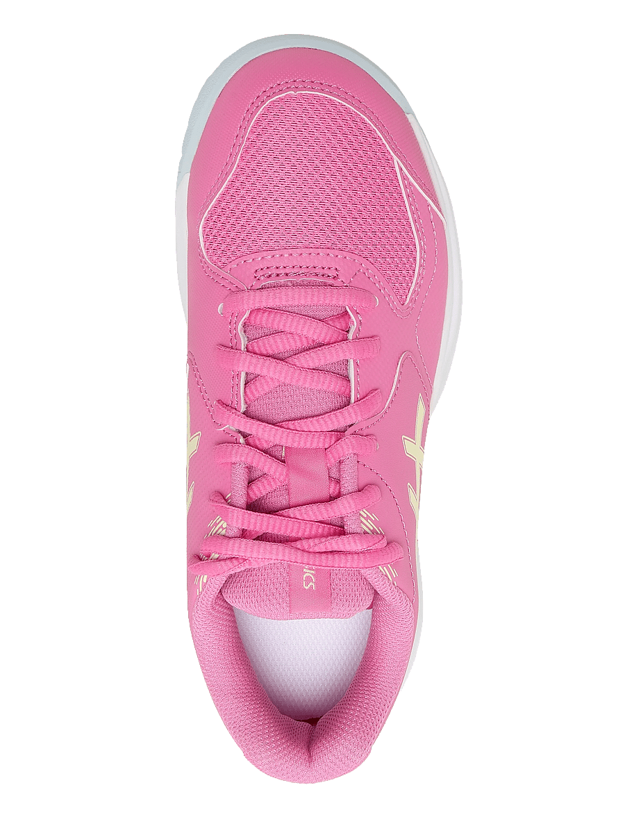 Asics - GEL-DEDICATE 9 GS - træningssko - dragon fruit/soft yellow - 3