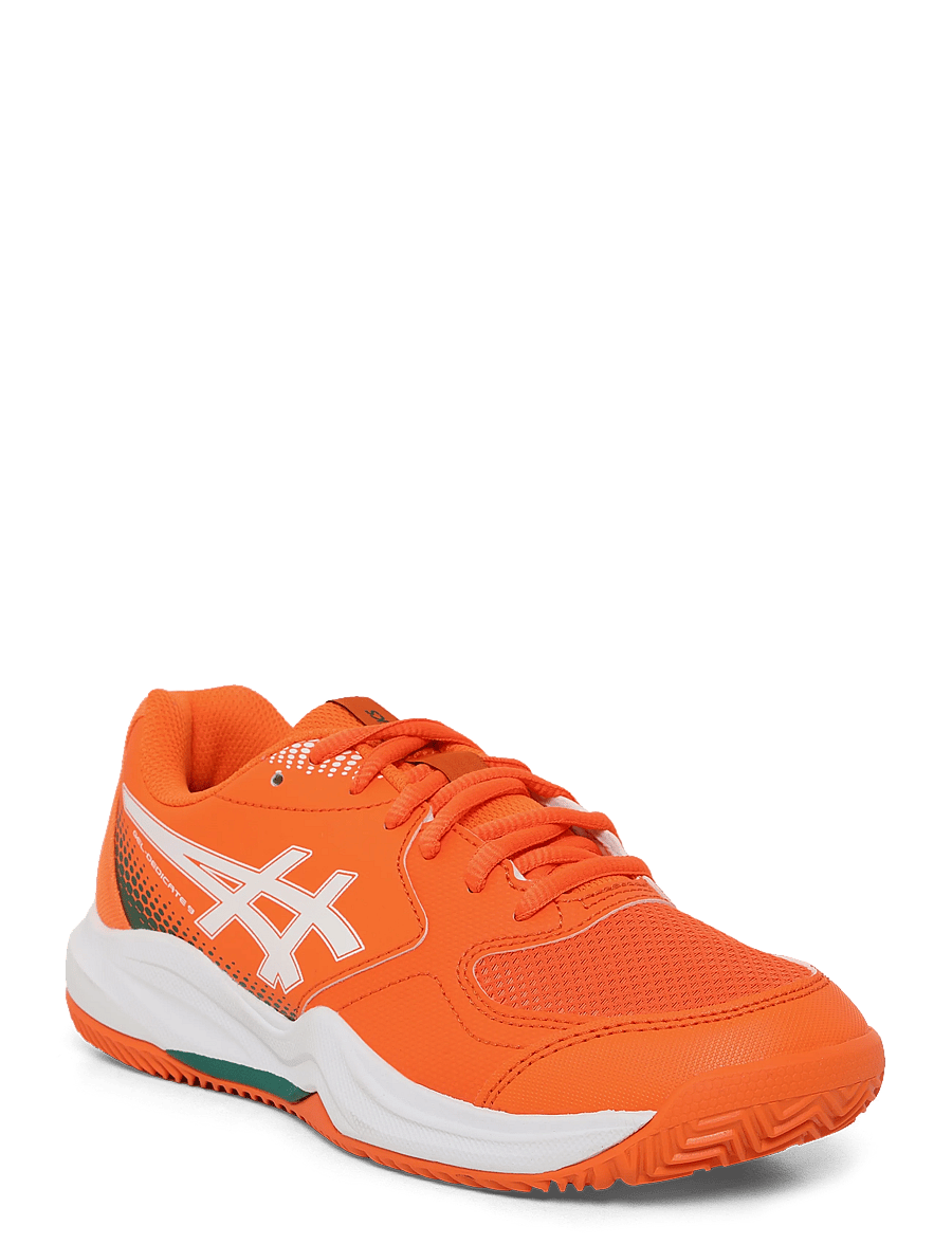 Asics - GEL-DEDICATE 9 PADEL GS - niedriger schnitt - energy orange/white - 0