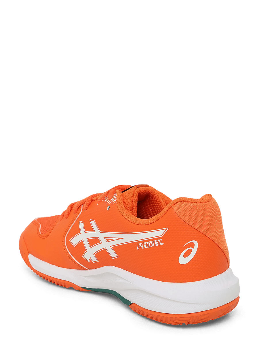 Asics - GEL-DEDICATE 9 PADEL GS - niedriger schnitt - energy orange/white - 1