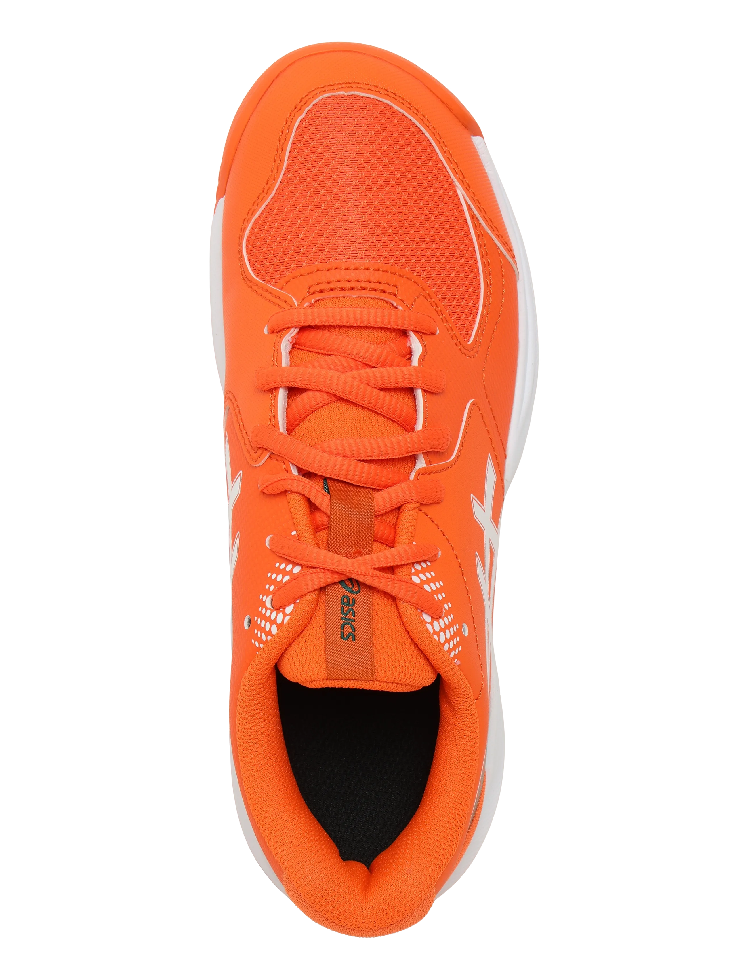 Asics - GEL-DEDICATE 9 PADEL GS - niedriger schnitt - energy orange/white - 3