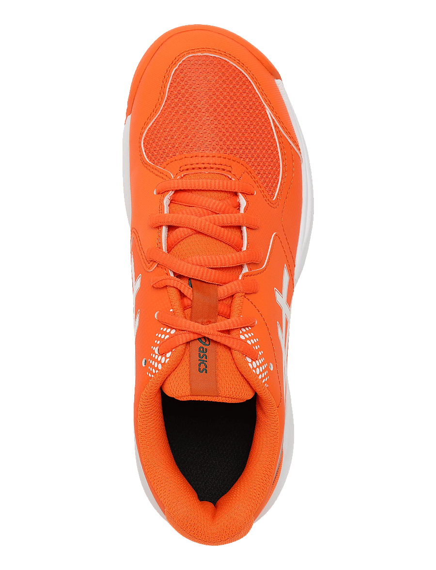 Asics - GEL-DEDICATE 9 PADEL GS - niedriger schnitt - energy orange/white - 3