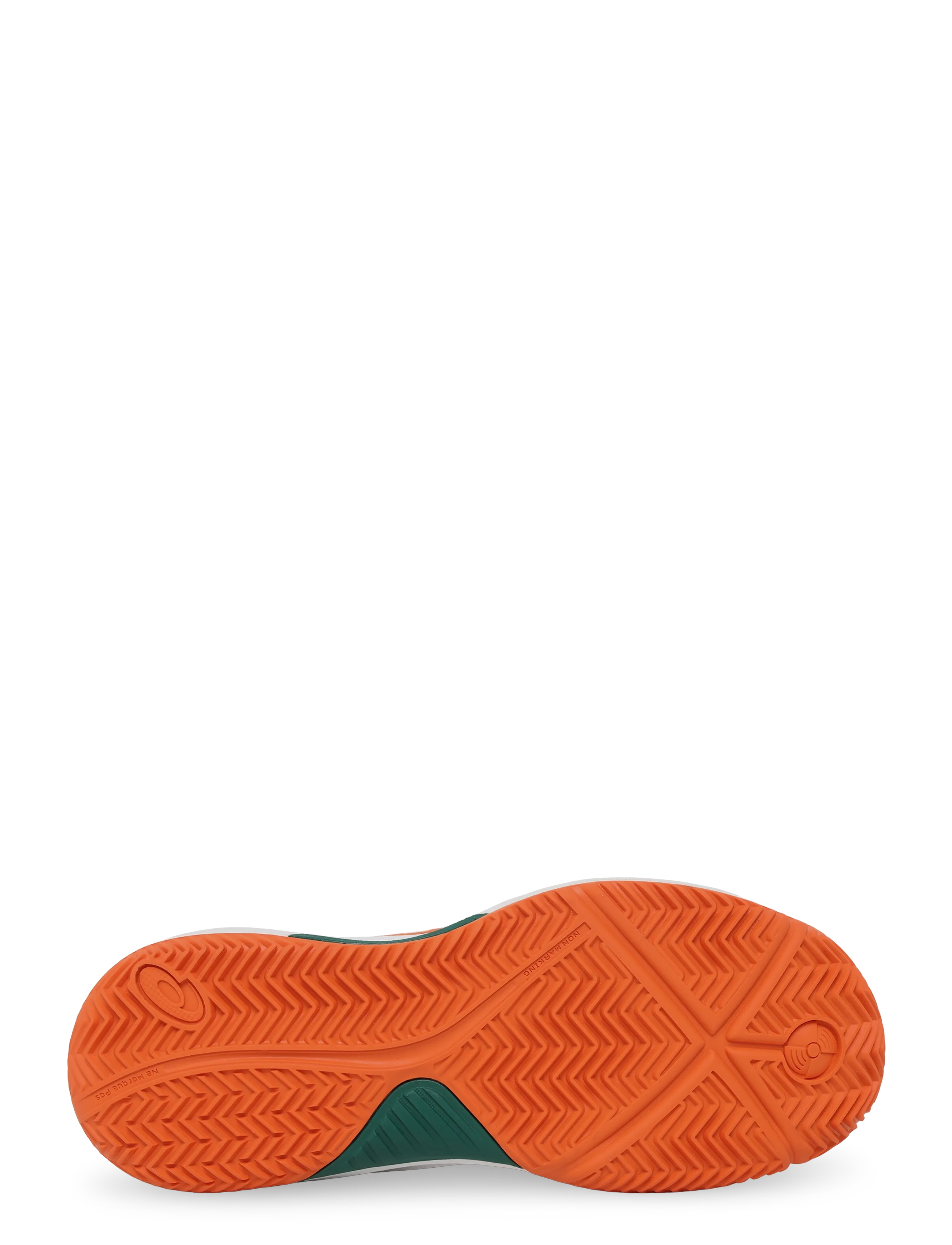 Asics - GEL-DEDICATE 9 PADEL GS - niedriger schnitt - energy orange/white - 4