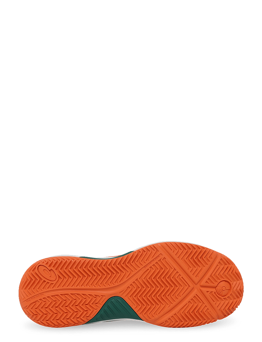 Asics - GEL-DEDICATE 9 PADEL GS - niedriger schnitt - energy orange/white - 4