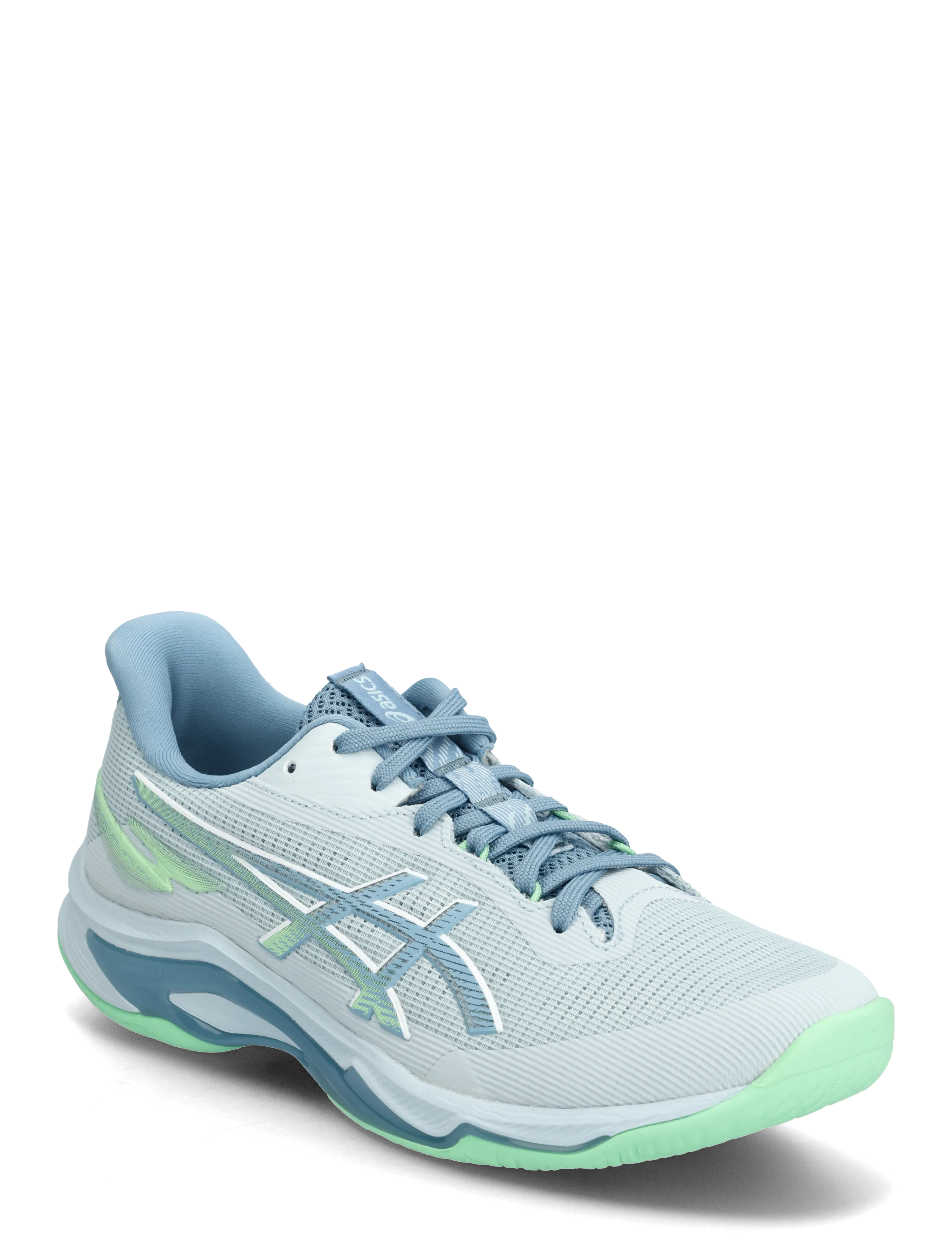 Asics NETBURNER BALLISTIC FF 4 - Skor - COOL GREY/SABA BLUE / blue