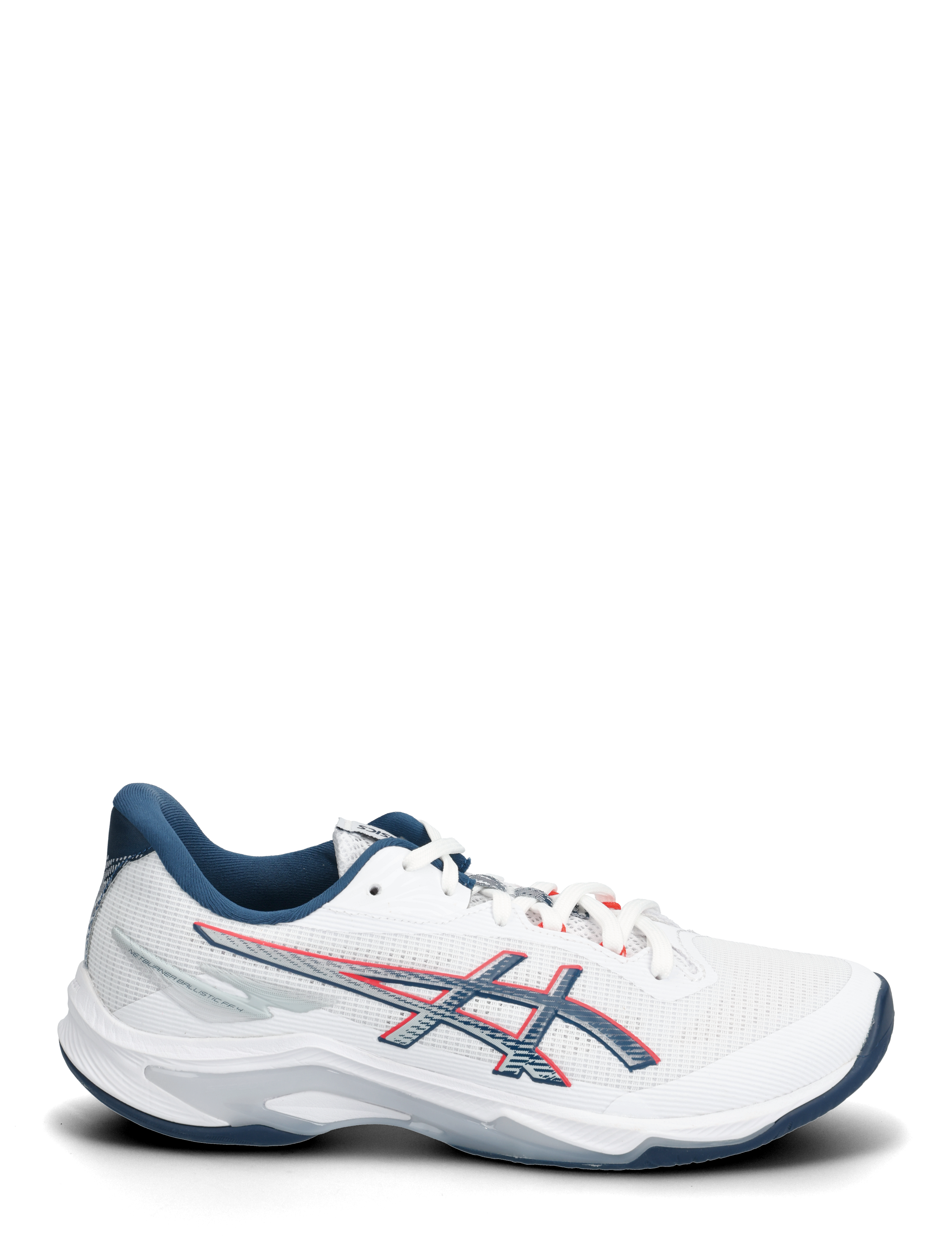 Asics - NETBURNER BALLISTIC FF 4 - låga sneakers - white/mako blue - 1
