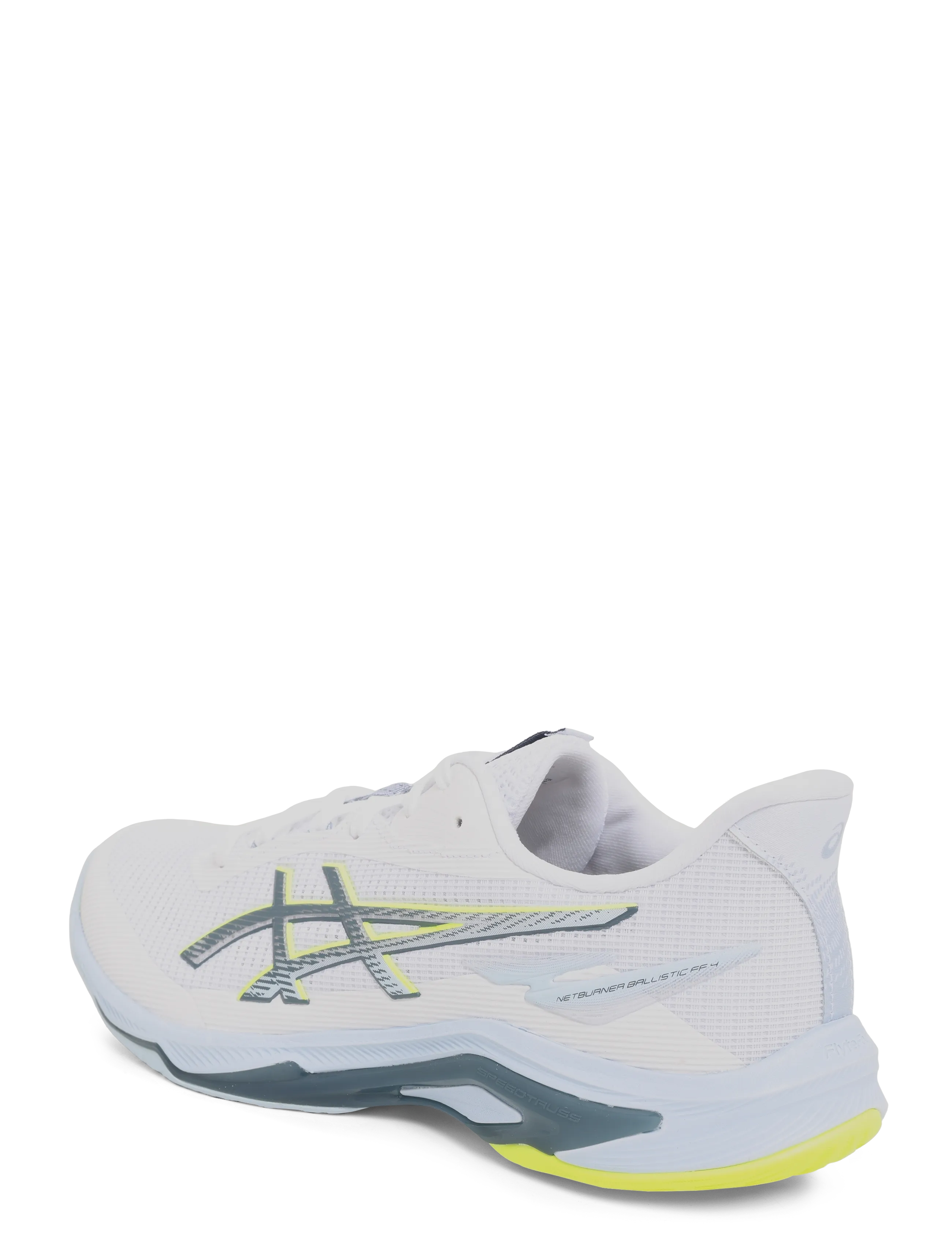 Asics - NETBURNER BALLISTIC FF 4 - kõrge säärega tossud - white/raw indigo - 1
