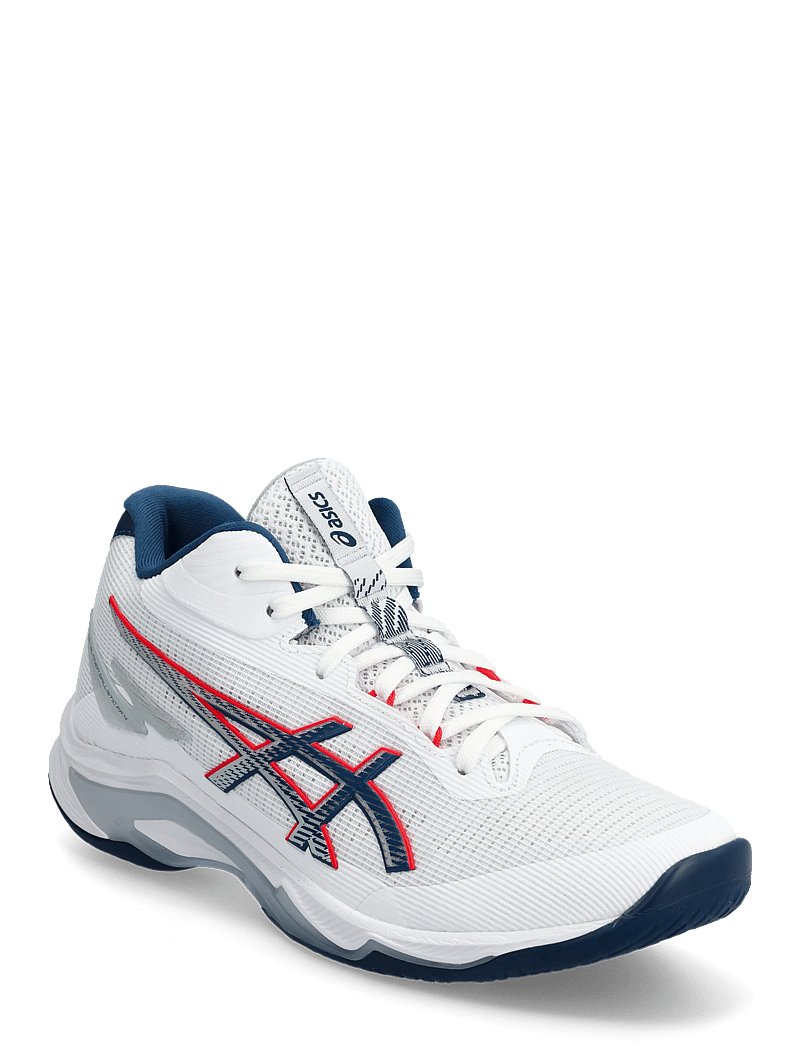 Asics - NETBURNER BALLISTIC FF MT 4 - siseruumide spordijalatsid - white/mako blue - 0
