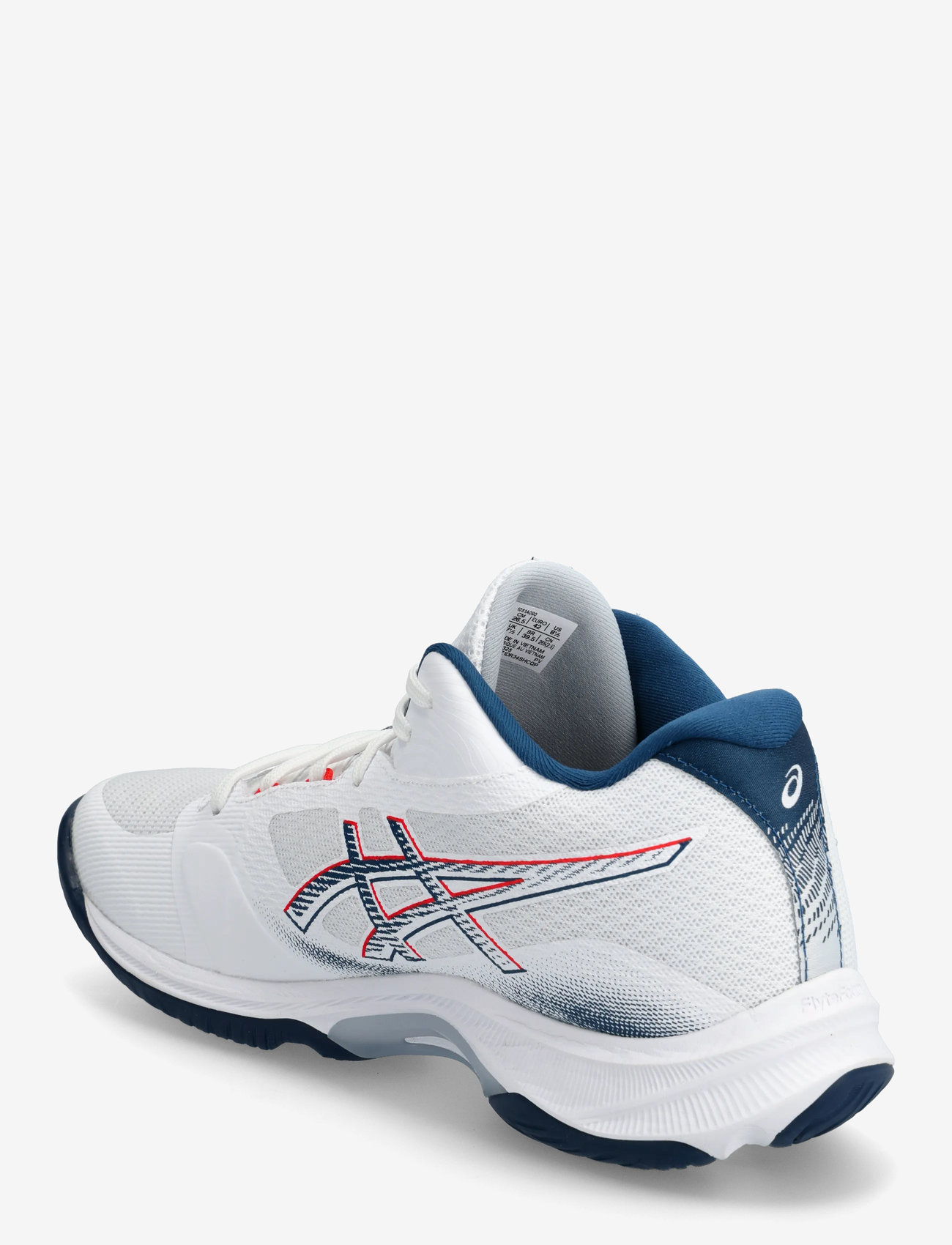 Asics - NETBURNER BALLISTIC FF MT 4 - siseruumide spordijalatsid - white/mako blue - 2