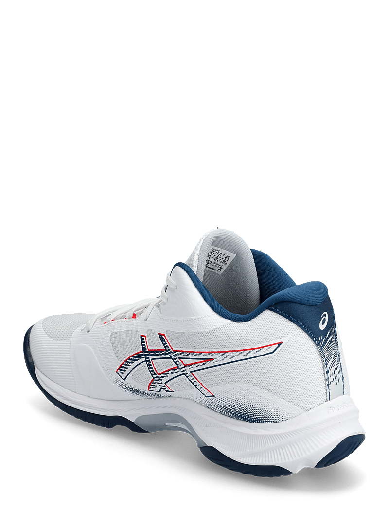 Asics - NETBURNER BALLISTIC FF MT 4 - siseruumide spordijalatsid - white/mako blue - 2