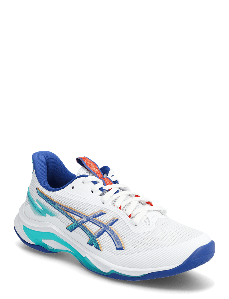 Asics - NETBURNER BALLISTIC FF 4 - inomhusskor - white/asics blue - 0