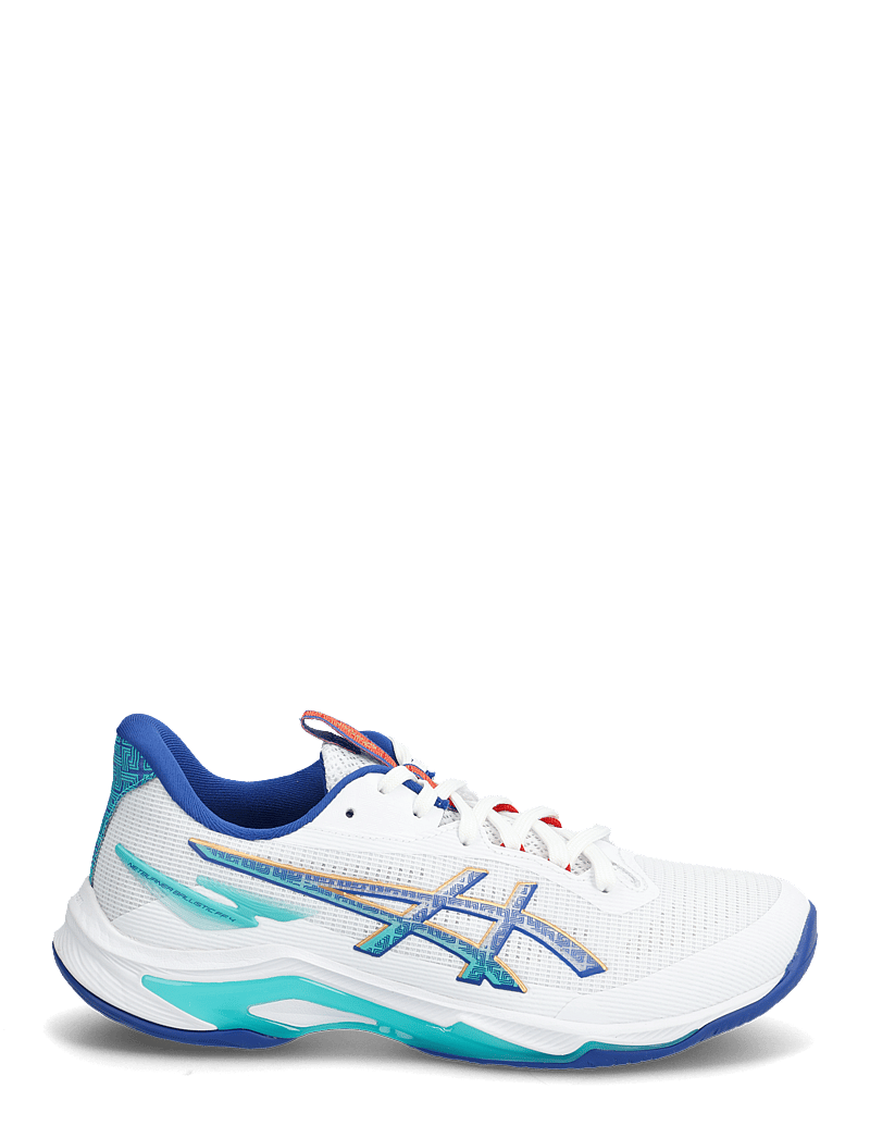 Asics - NETBURNER BALLISTIC FF 4 - inomhusskor - white/asics blue - 1